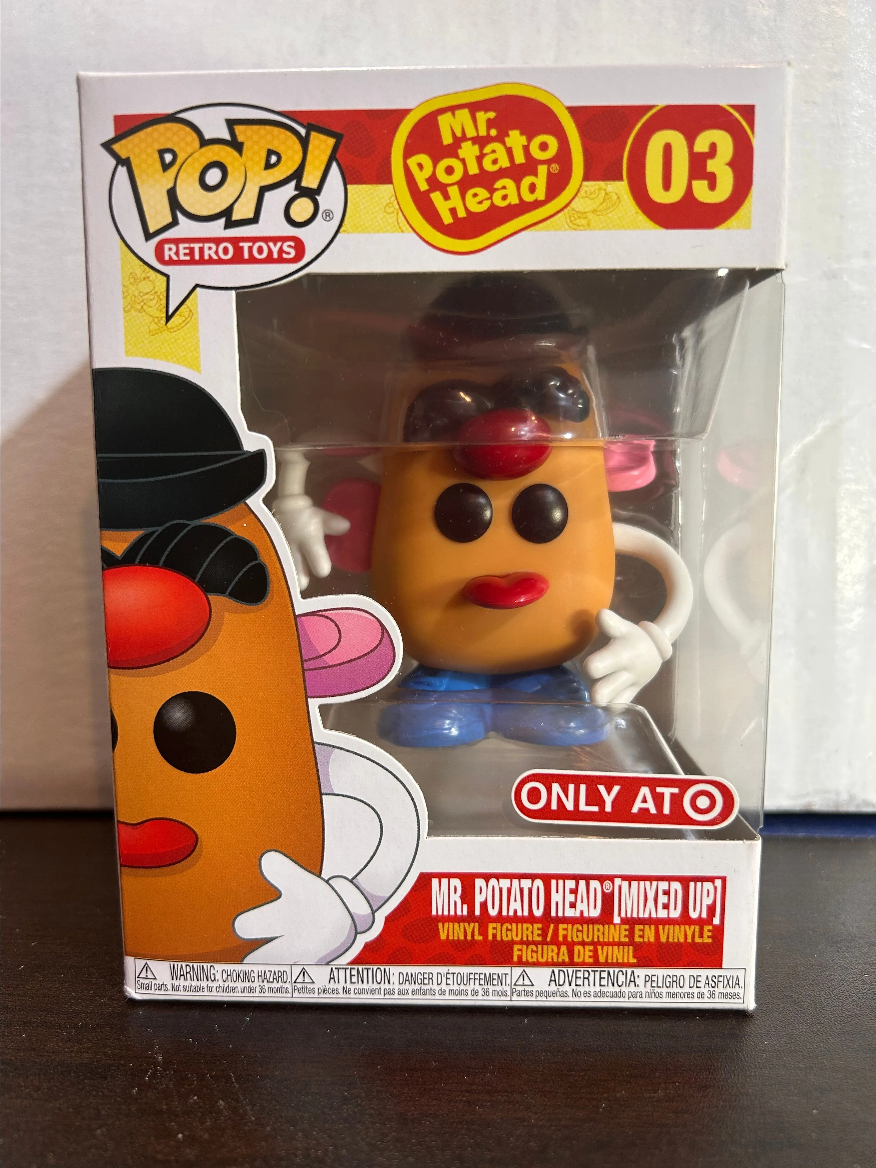 Product image for Mr. Potato Head Mixed Up Target Excl Retro Toys Funko Pop 03 with Protector