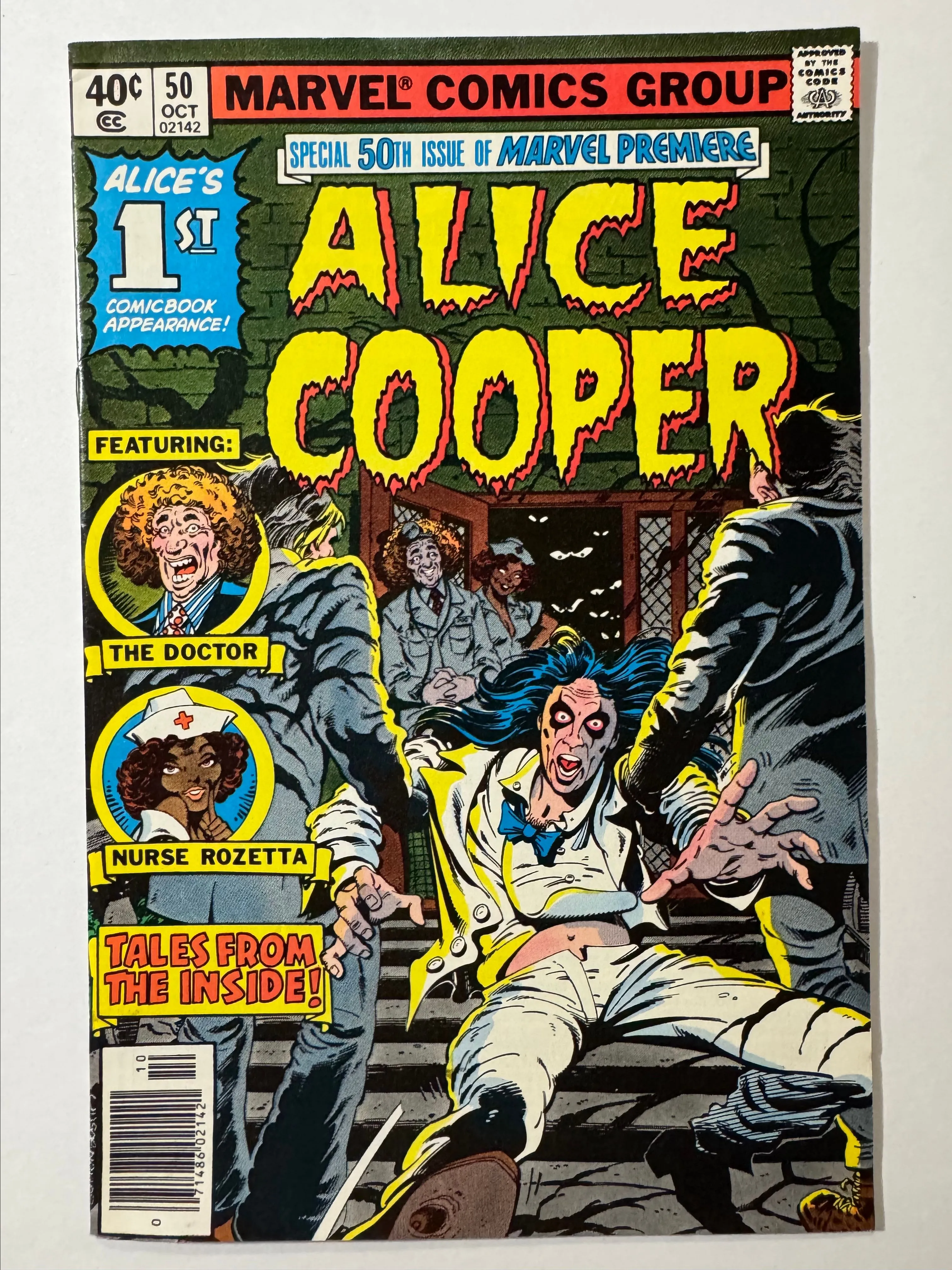 Product image for Marvel Premiere #50 (1979) 1st Alice Cooper Solo Comic