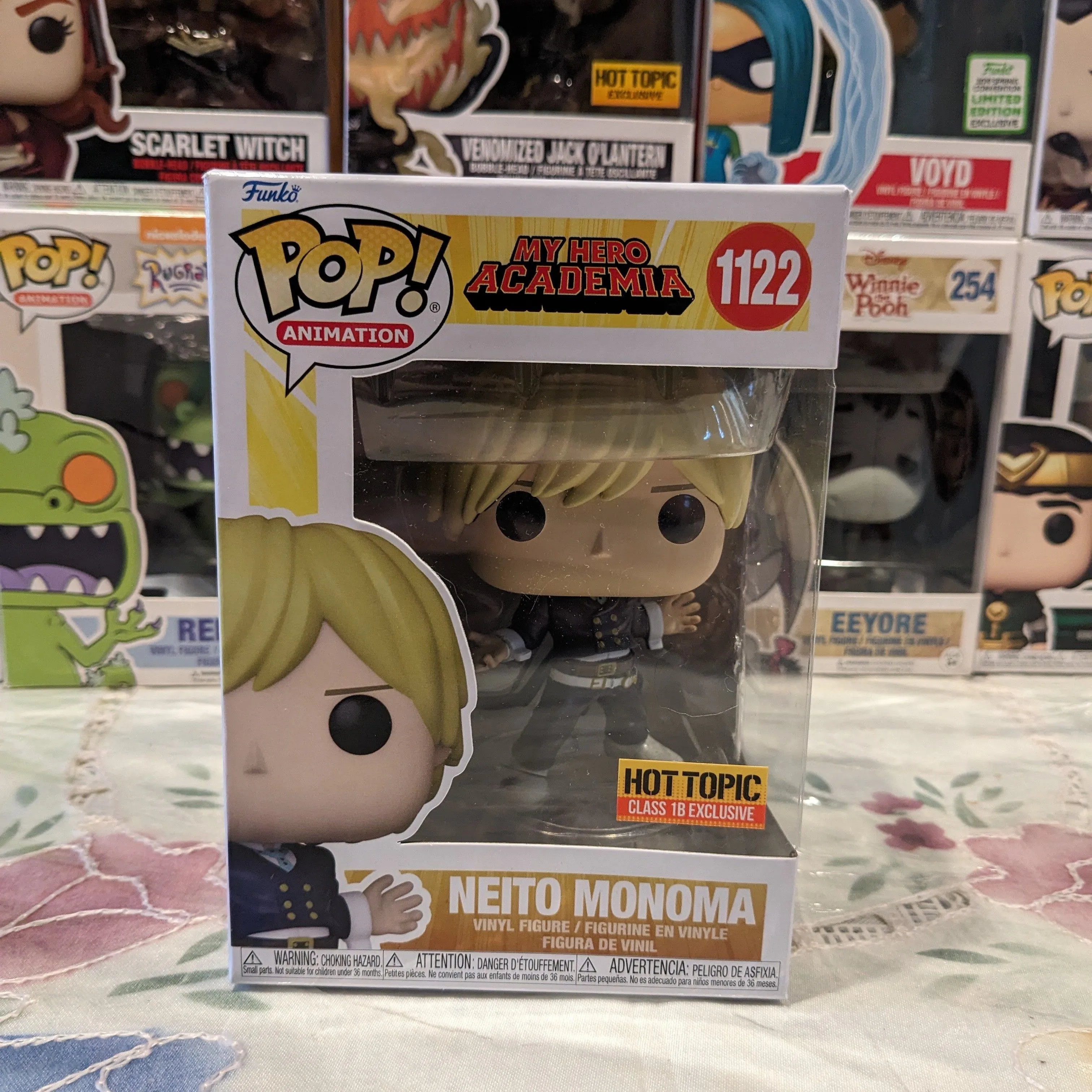 Product image for FunkoPop! My Hero Academia Neito Monoma #1122