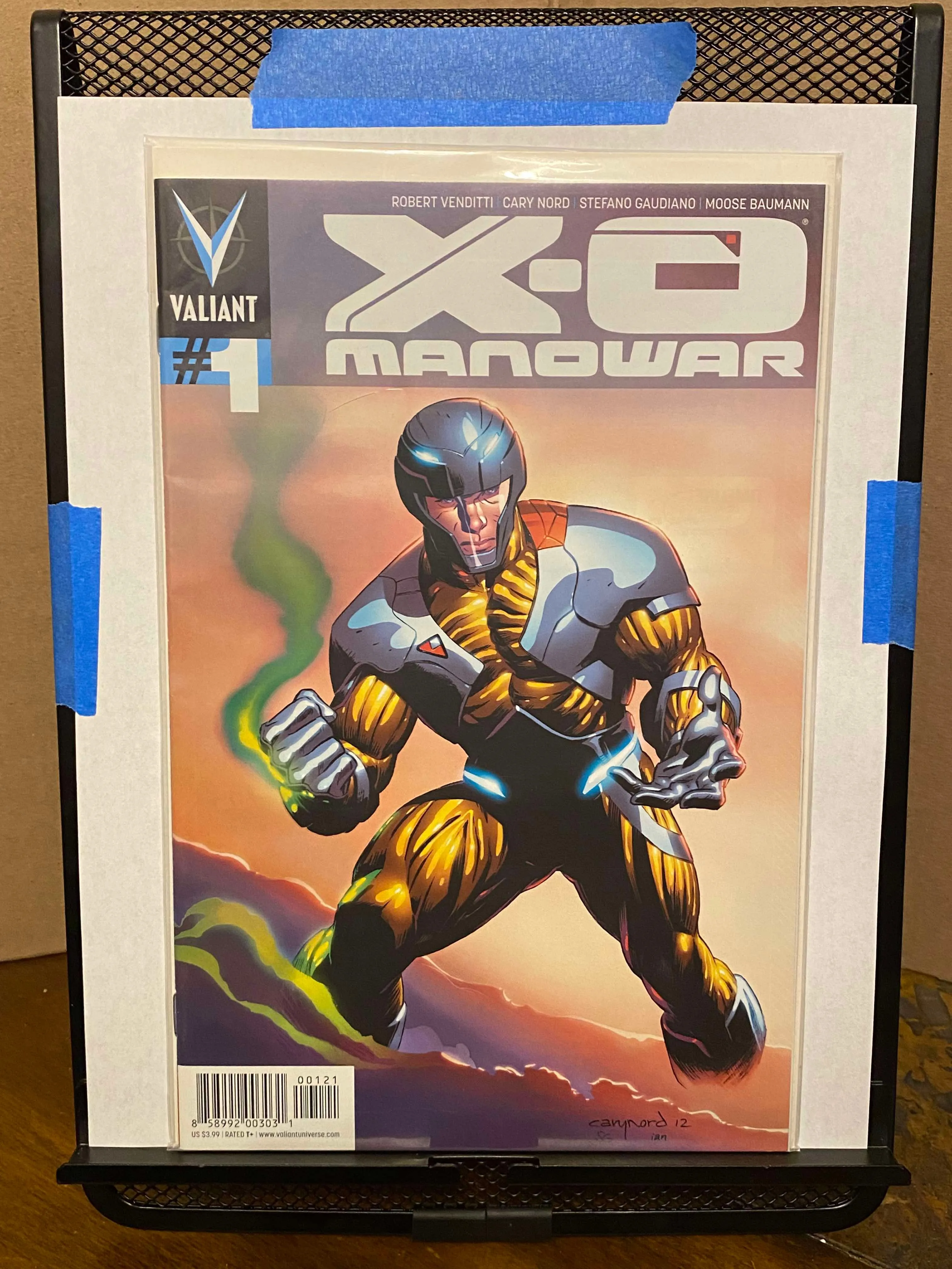 Product image for 1 X-O Manowar Cover B-Cary Nord (Valiant Comics Entertainment May 2012)