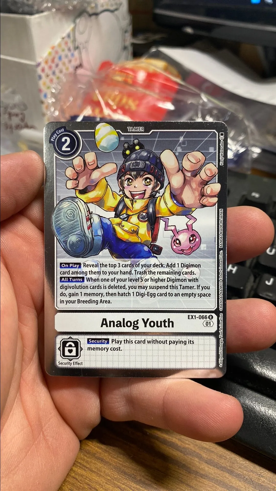 Product image for Digimon Classic Collection Analog Youth Foil