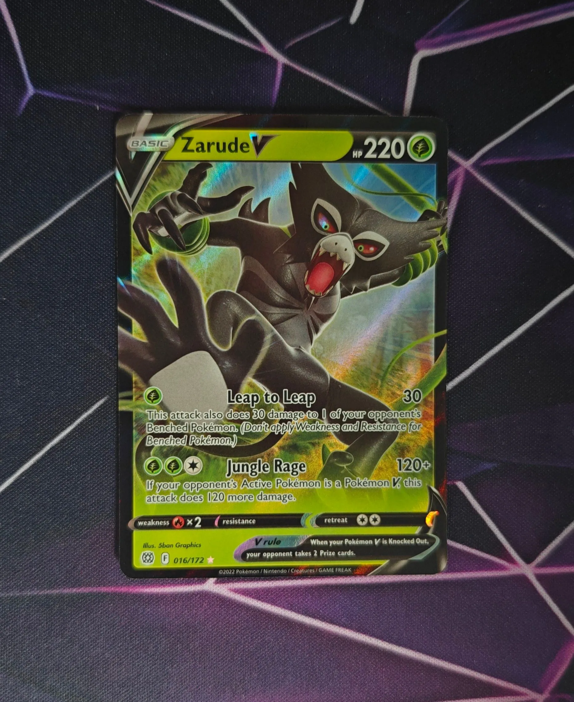 zarude pokemon card value Pokemon TCG: Zarude V 022/185 PSA 10