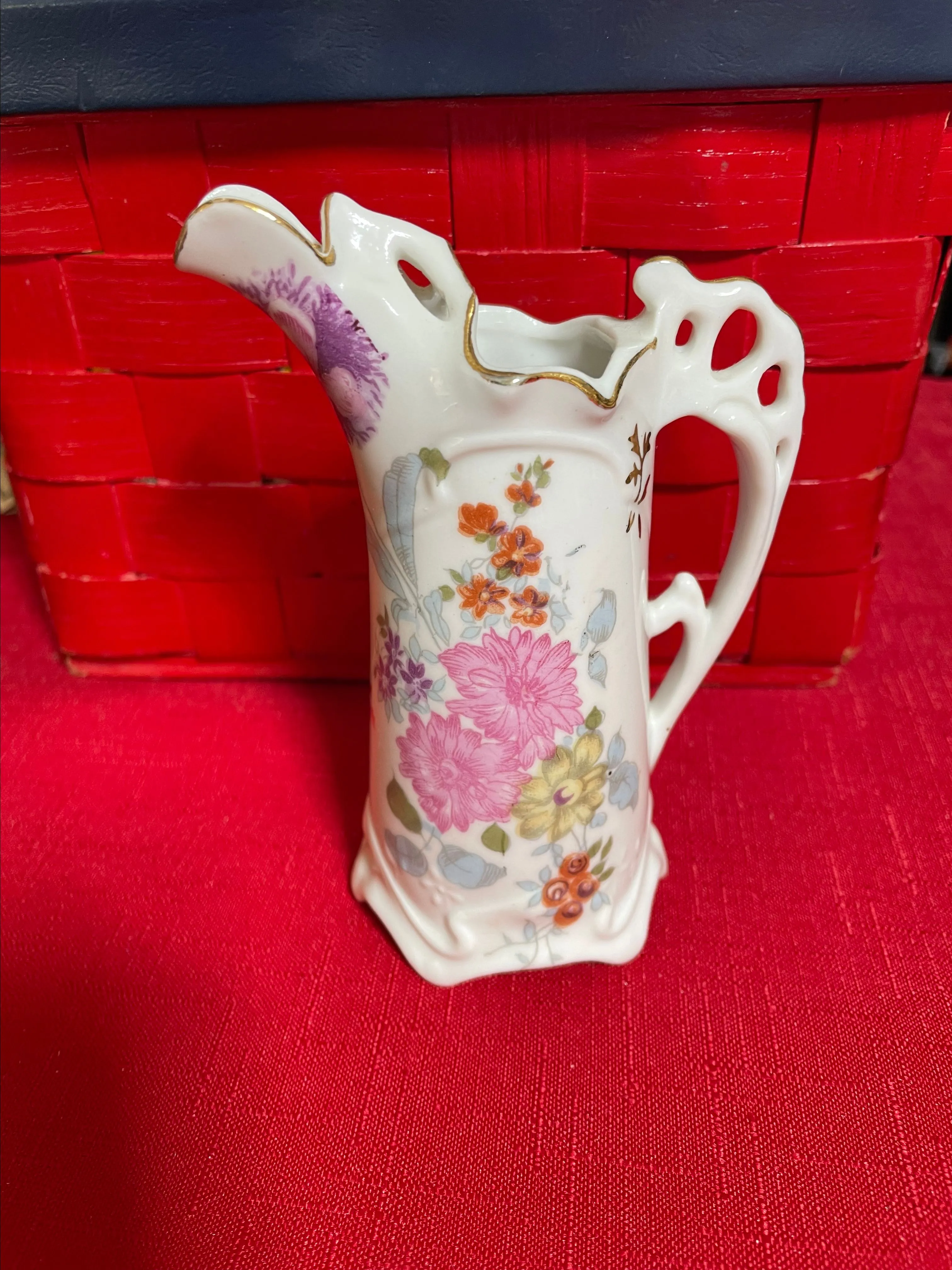 Product image for 025. Hand painted pitcher
