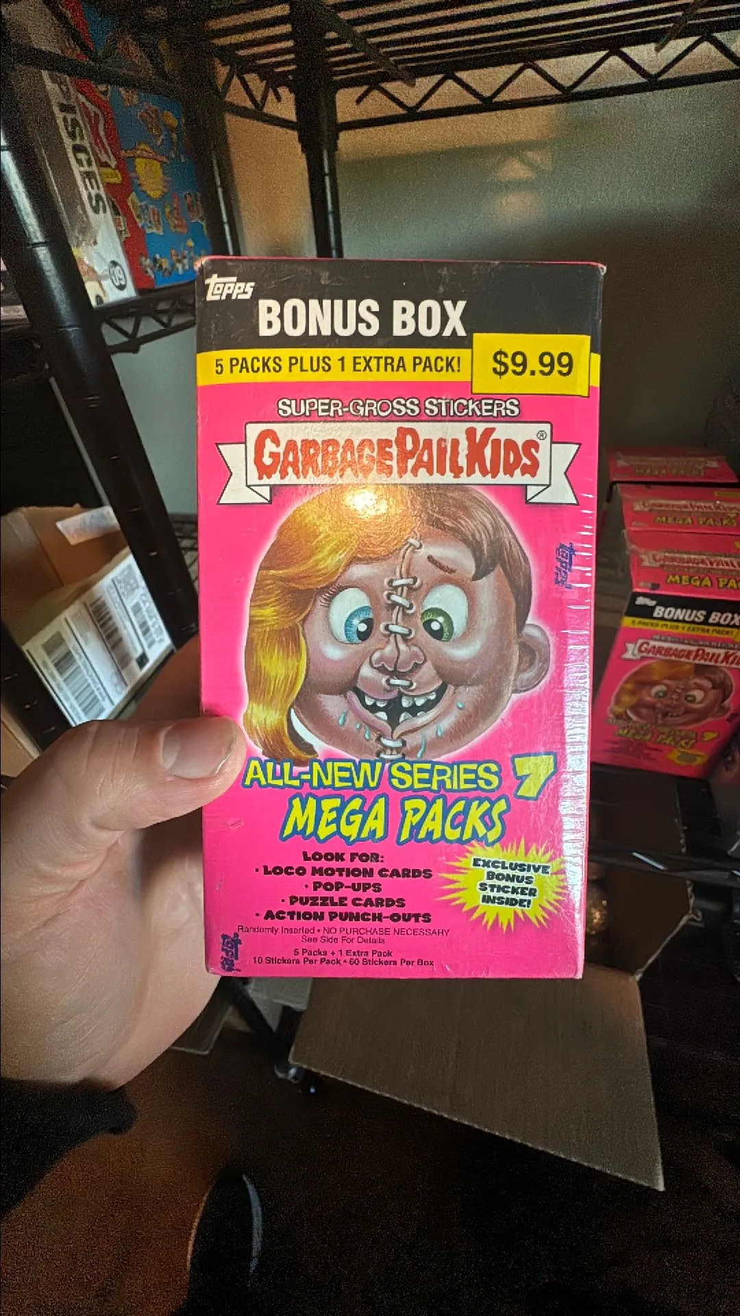 Product image for Gpk 2007 original series 7 bonus box