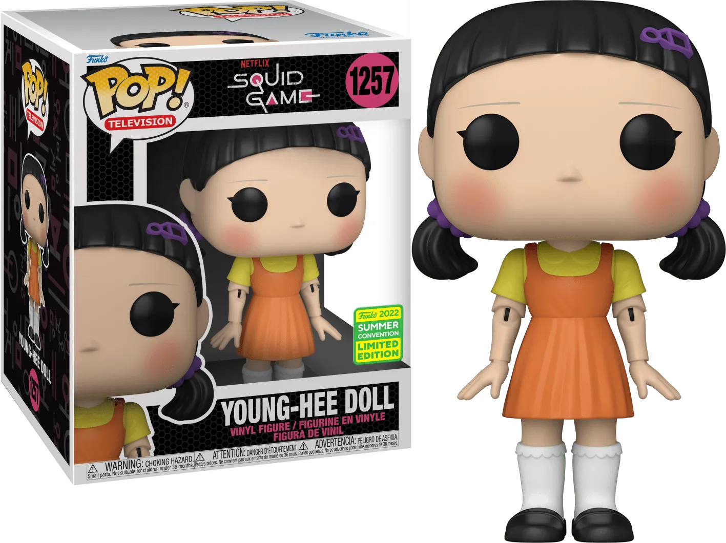Product image for Young-Hee Doll (1257) **Damaged Box** (6 Inch) | TV Squid Games