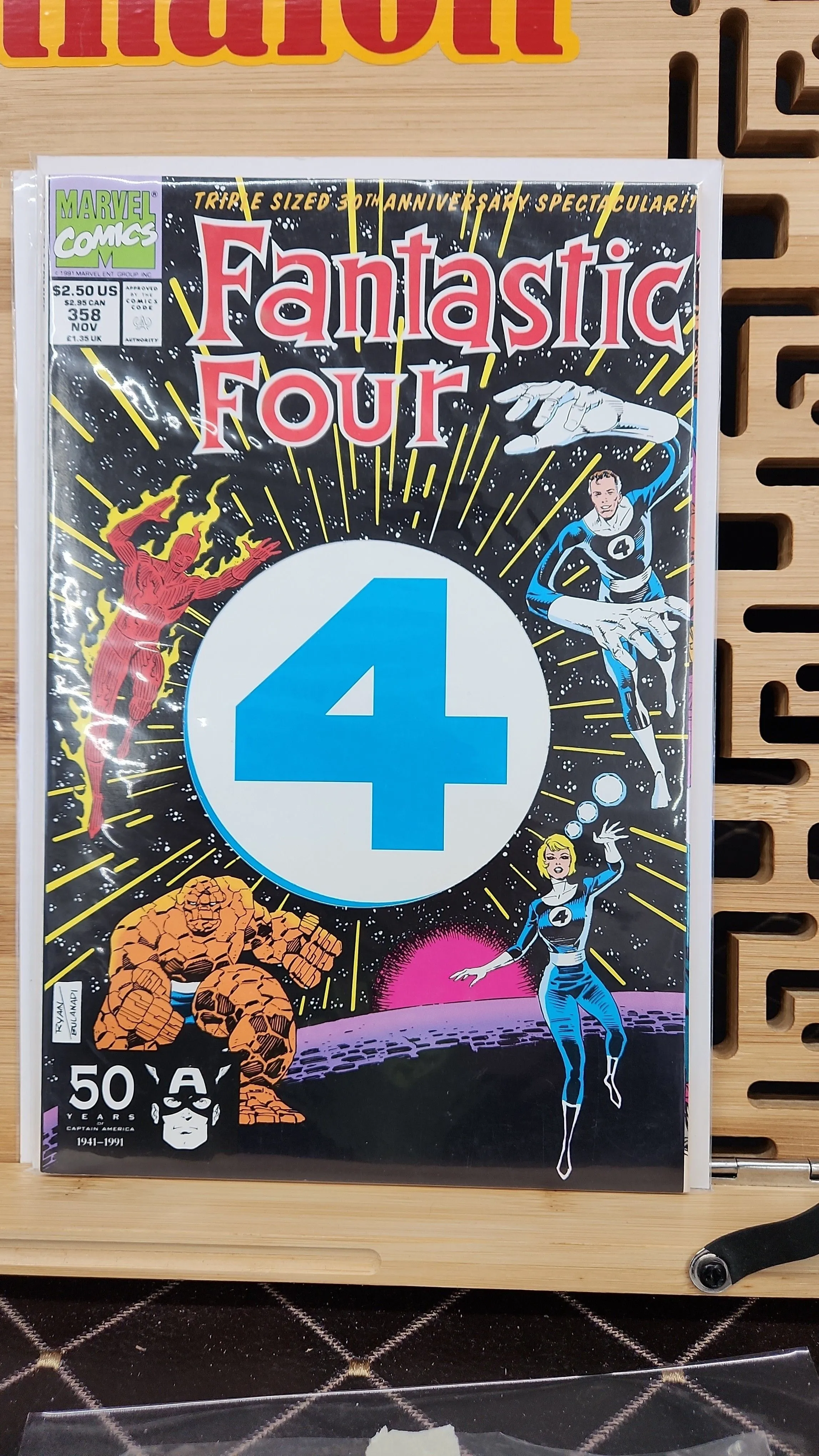 Product image for Fantastic Four #358 1st Appearance of Paibok The Power Skrull Marvel NM