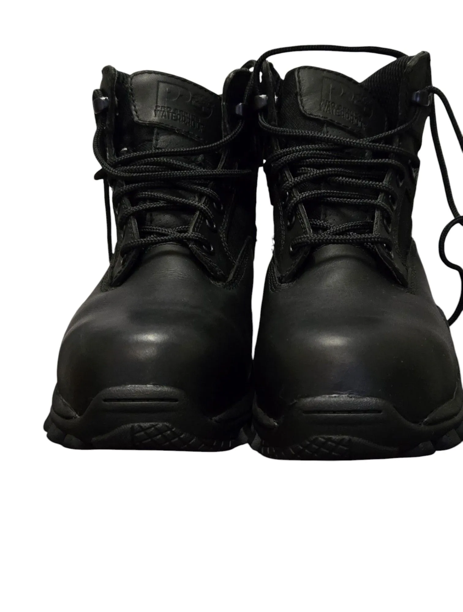 Product image for Timberland Pro Mens Black Valor Work Boots Size 4L  - 89680