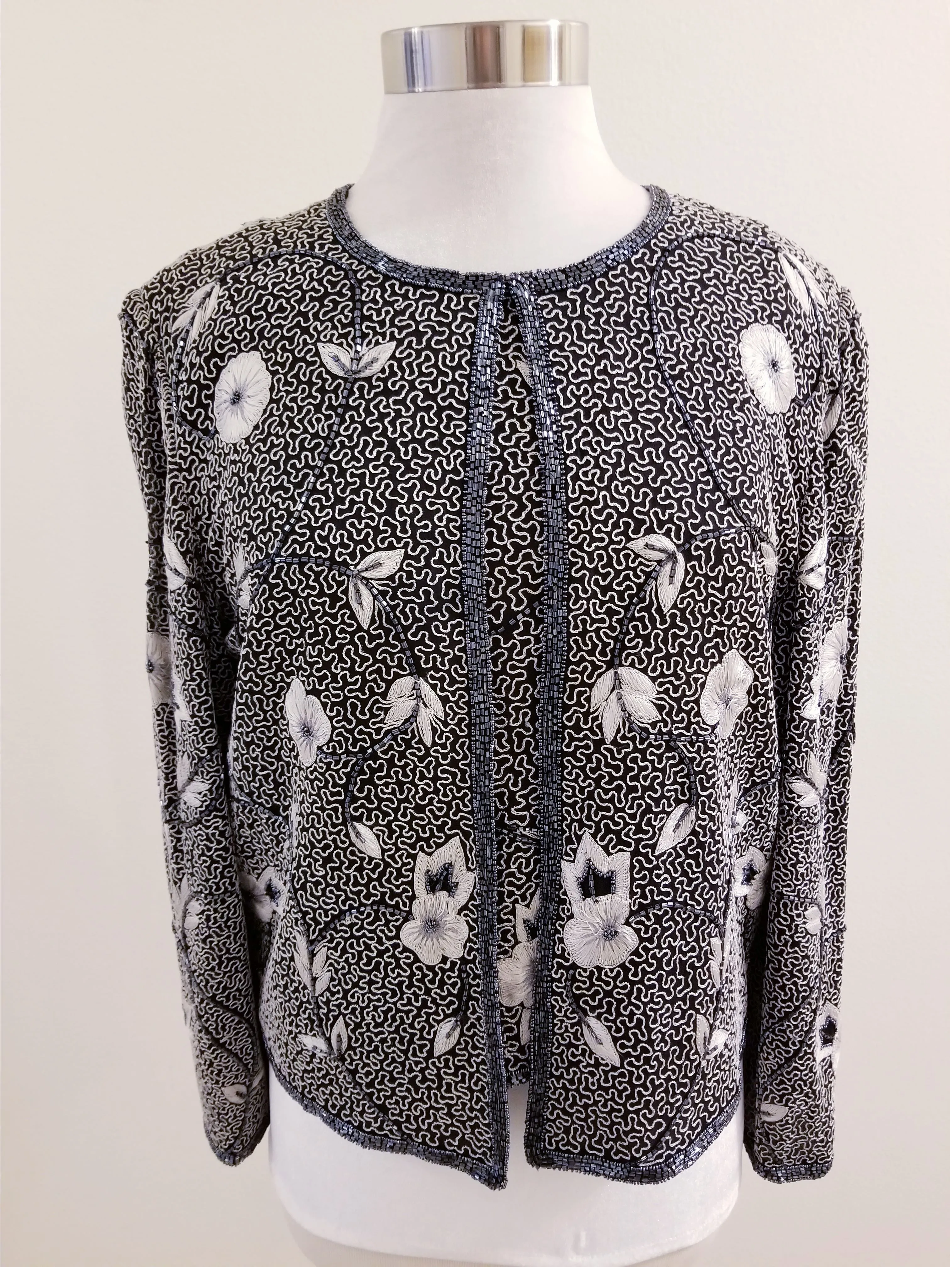 Product image for 90s Adrianna Papell Occasions Shell and Jacket