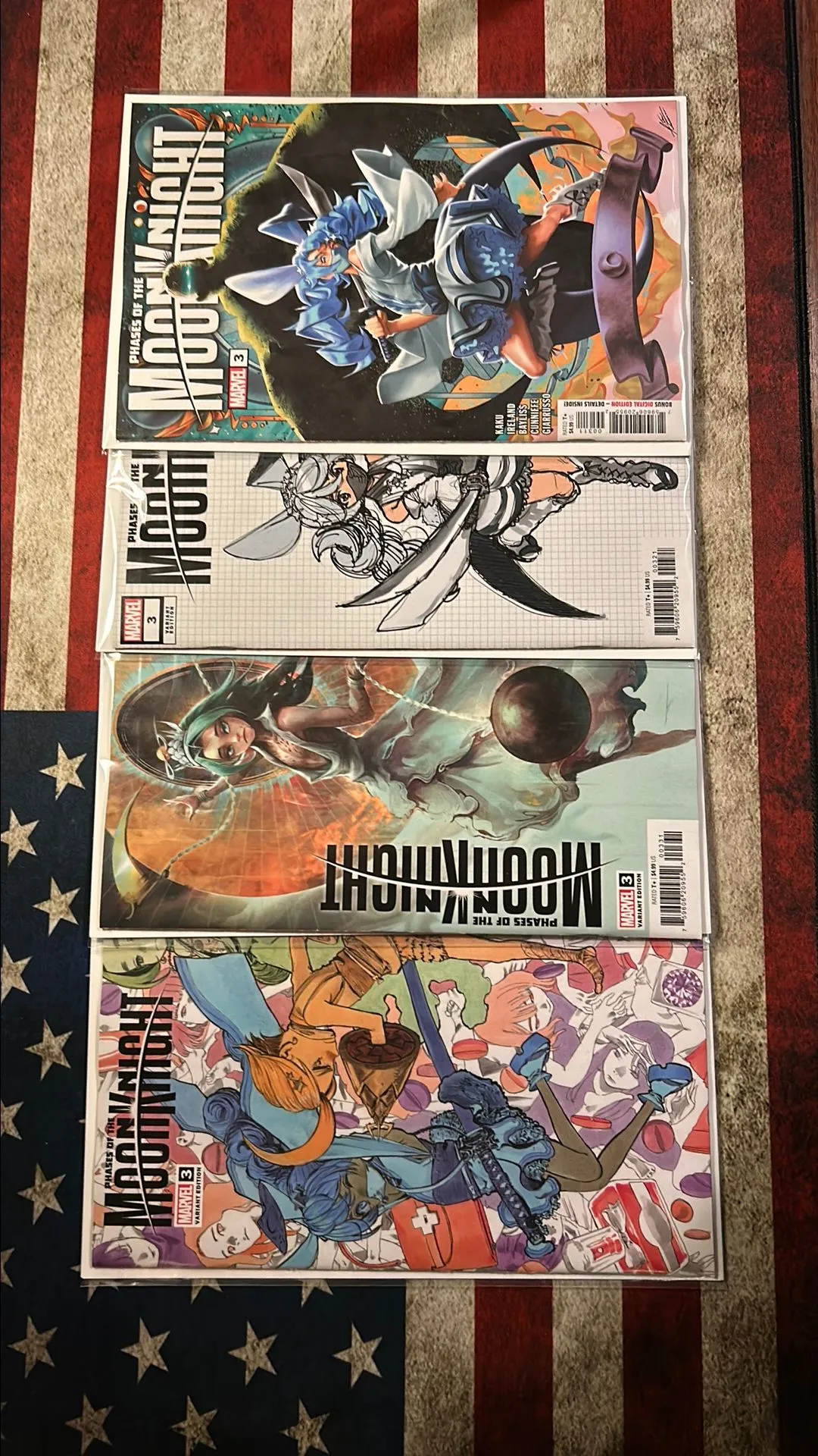 Product image for Phases of The Moon Knight 3 First Manga Moon Knight 4 Book set!