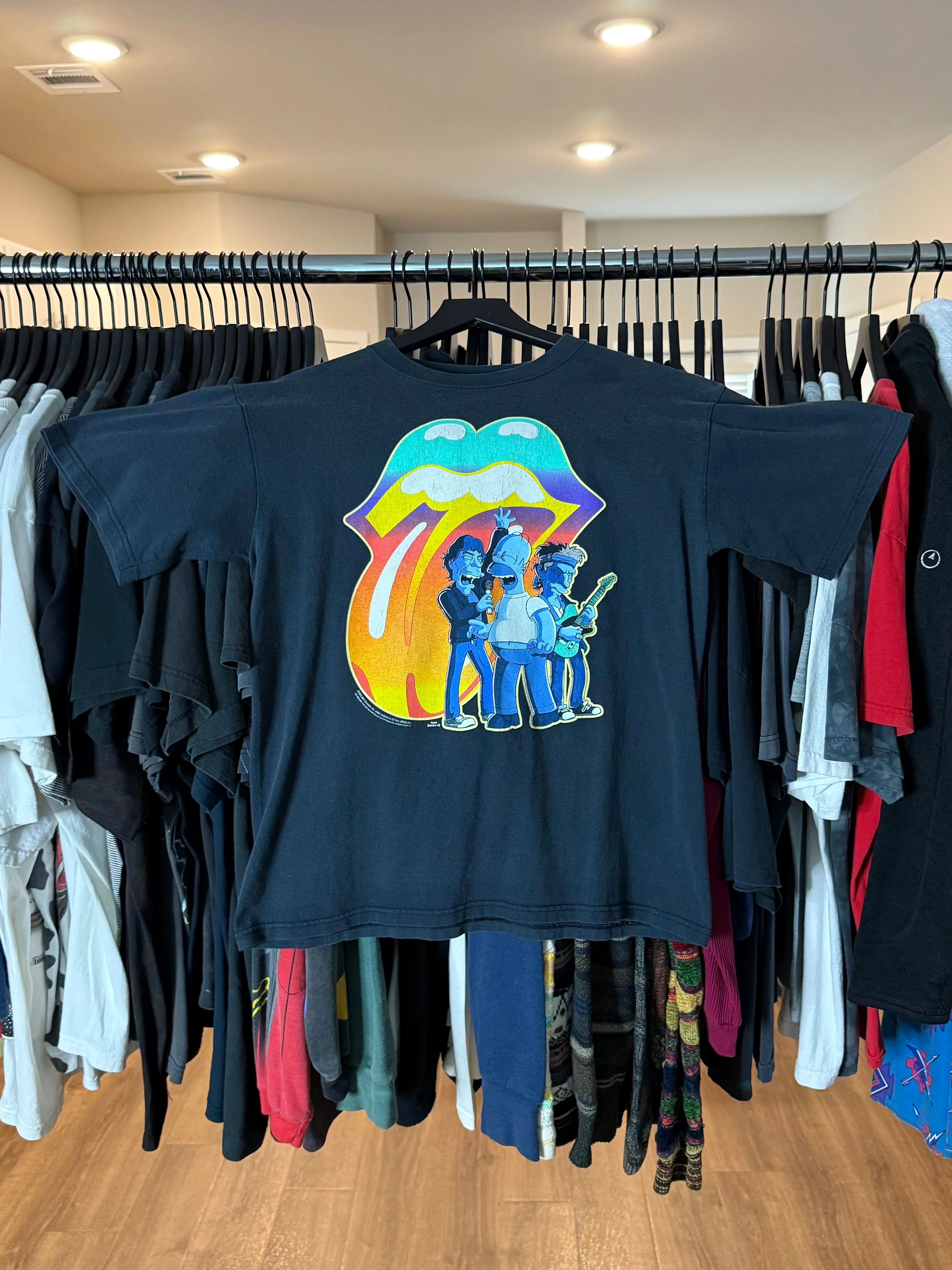 Product image for Rolling Stones The Simpsons 2002 Shirt - M