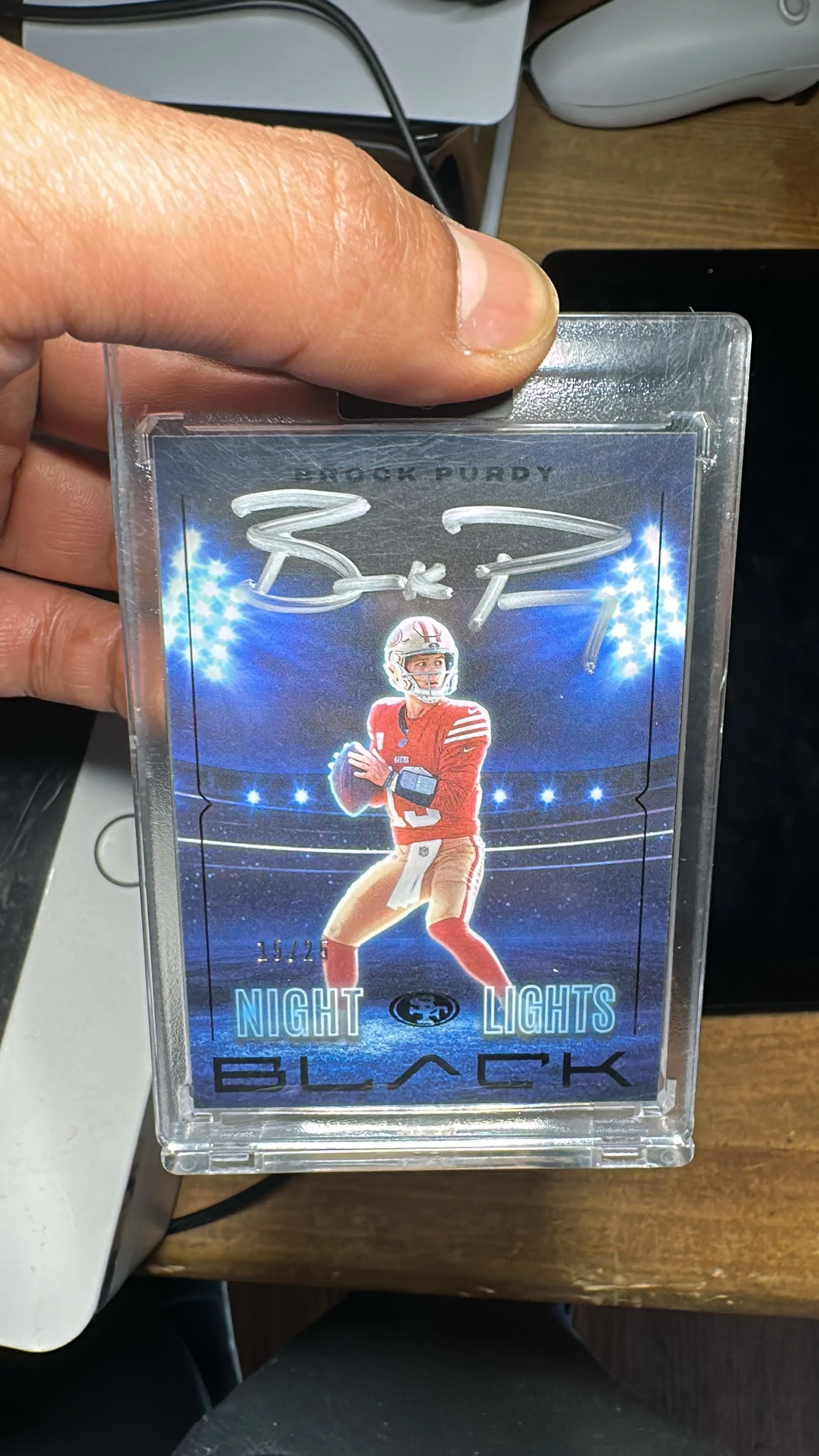 Product image for Brock Purdy on-card Auto /25