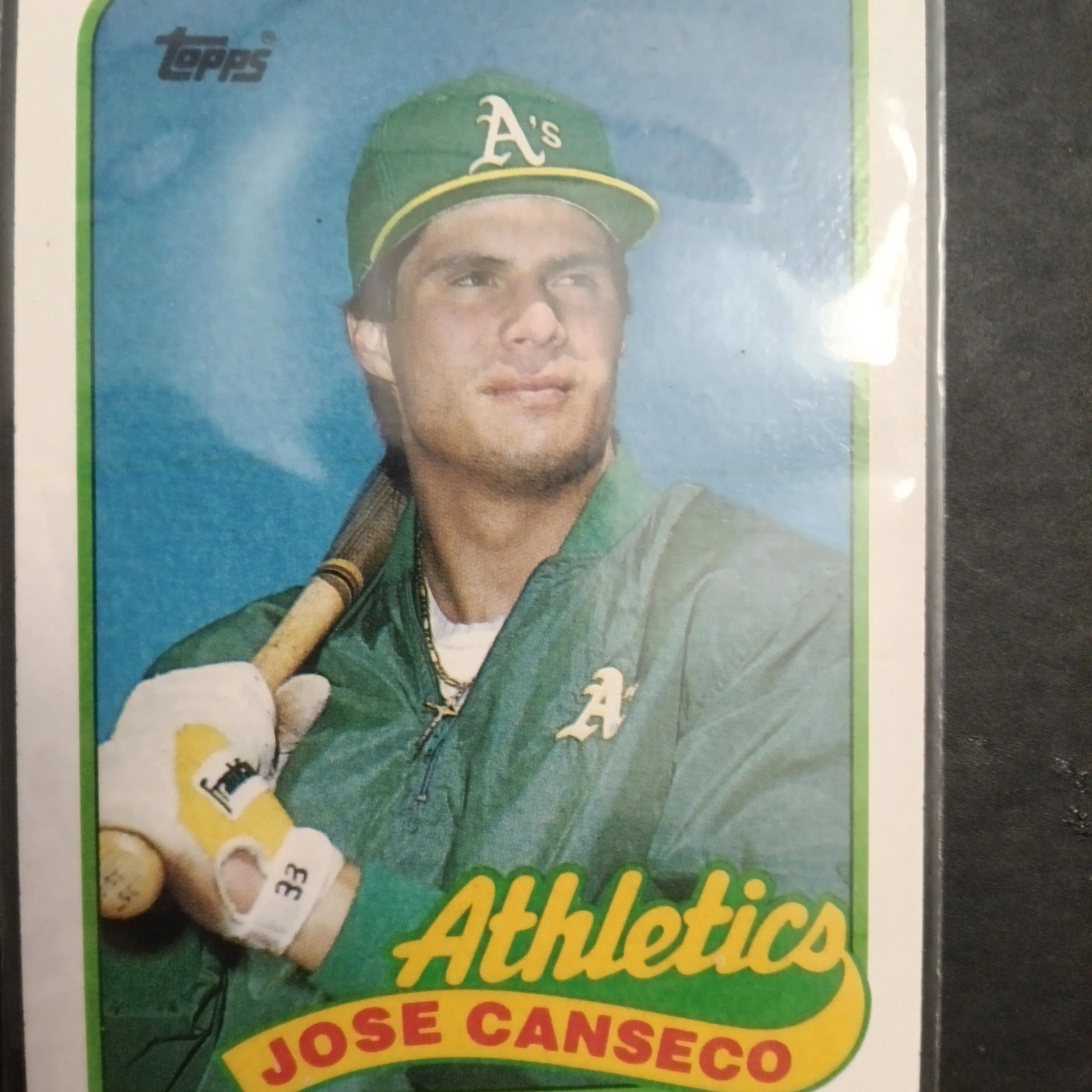 Jose Conseco Topps 1989 rare error card  Whatnot: Shop, Sell, Connect