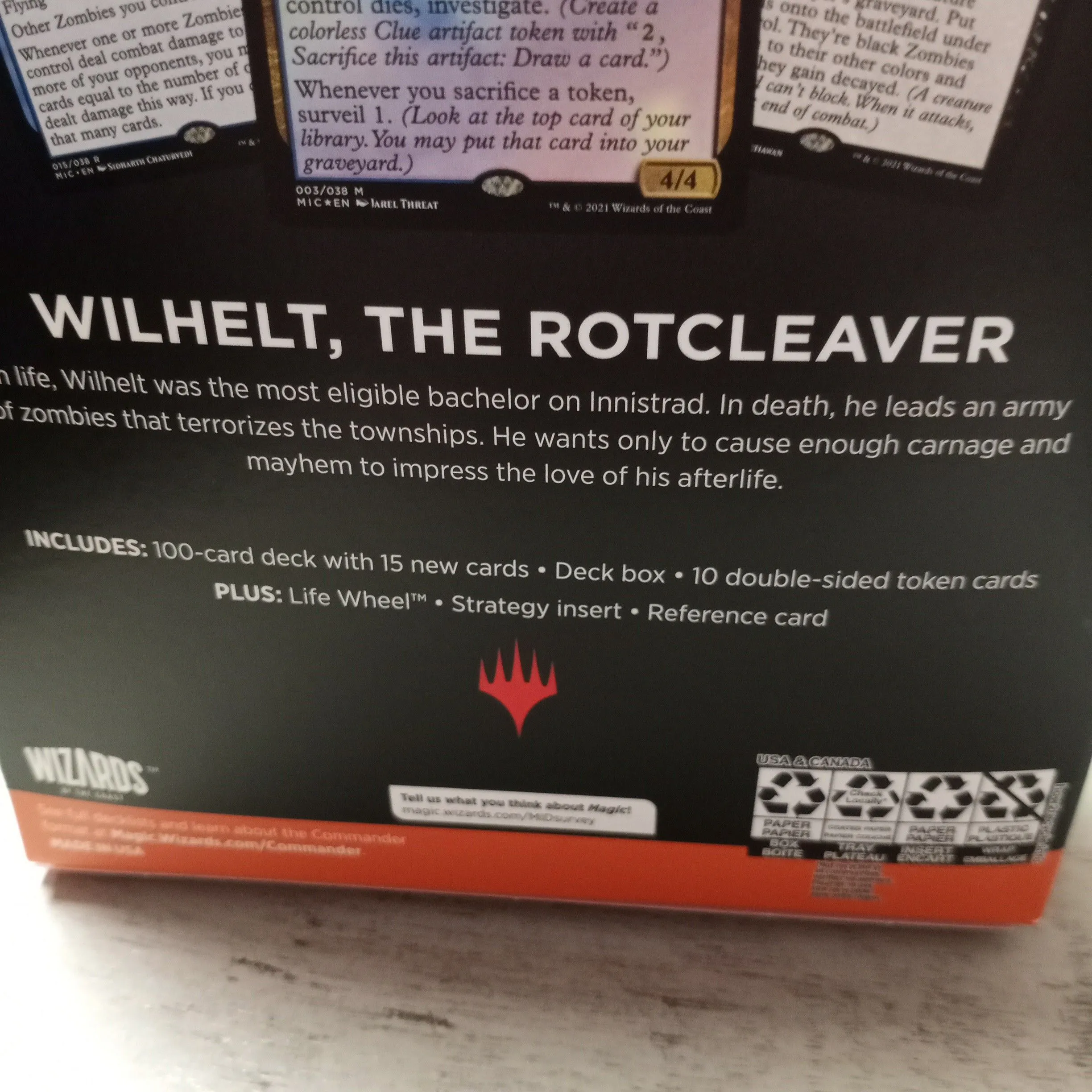 Magic the Gathering Innistrad Midnight Hunt Undead Unleashed Commander Deck   Whatnot: Shop, Sell, Connect