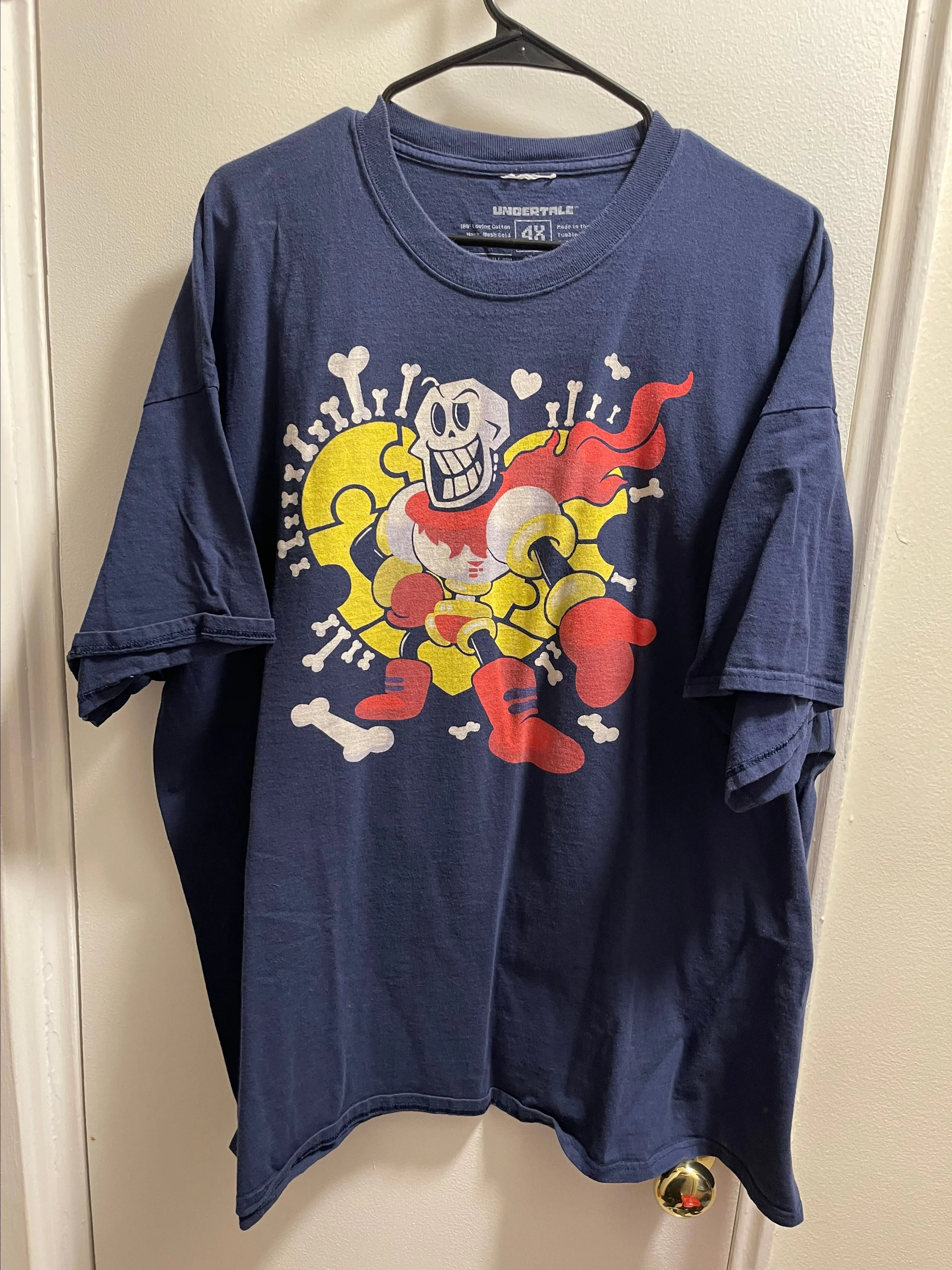 Product image for Fangamer Undertale Bonetrousle Papyrus T-shirt 4X