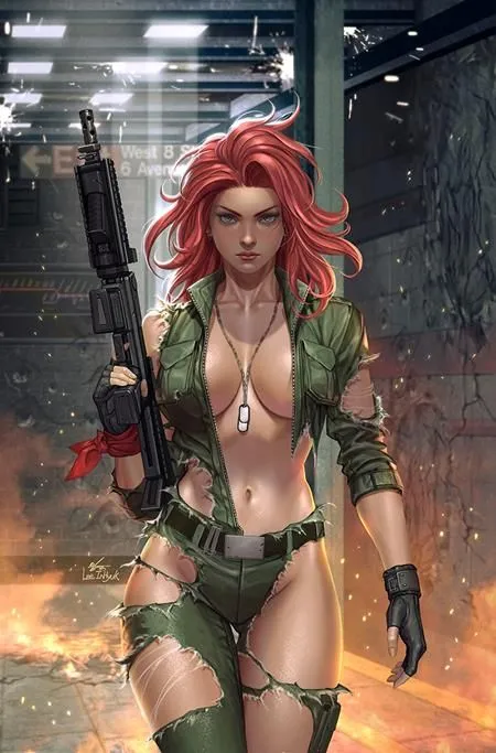 Product image for HEAT SEEKER EXPOSED A GUN HONEY SERIES #2 (OF 4) CVR J INHYUK LEE VIRGIN VAR (MR)