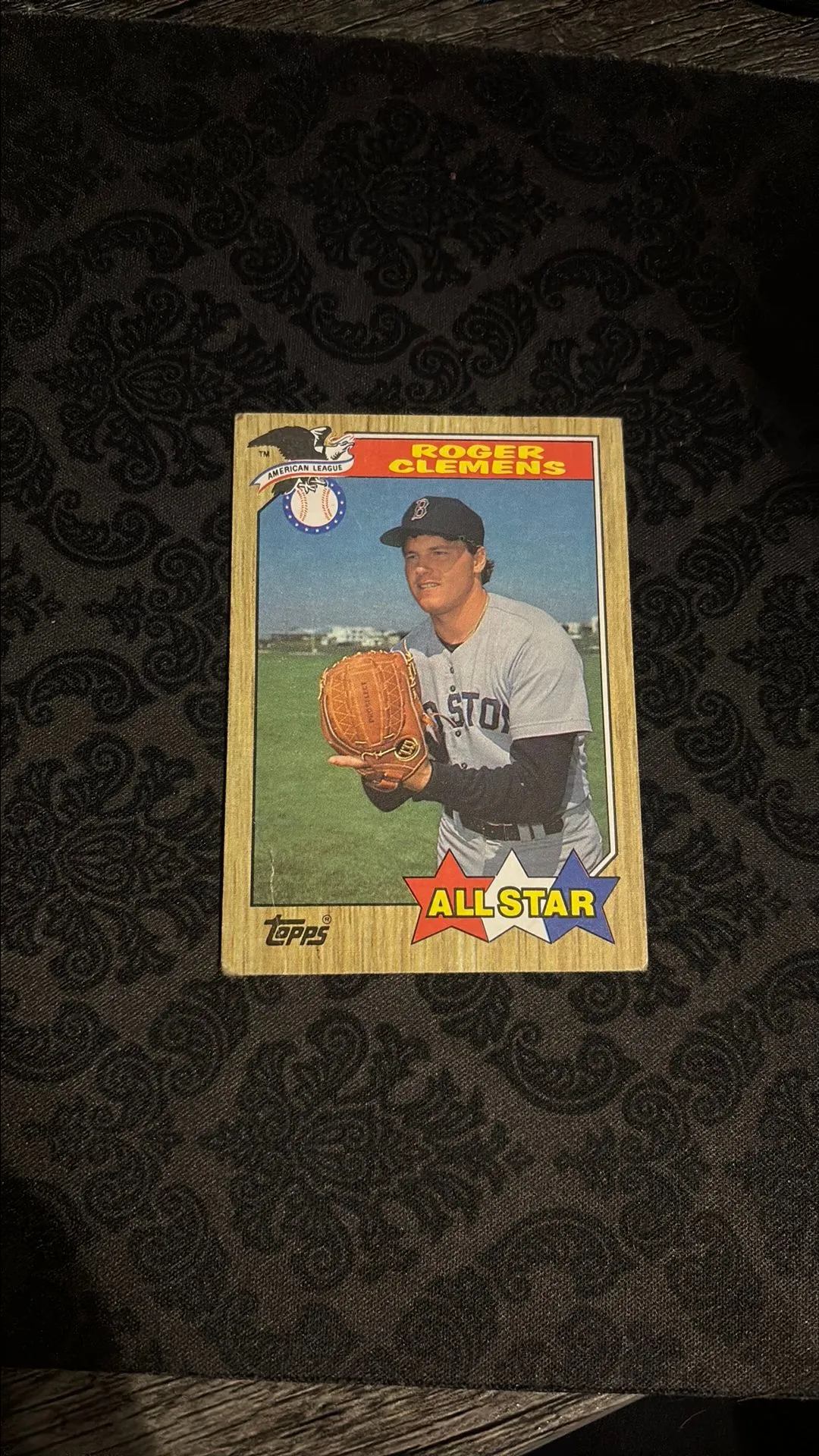 Product image for old 1980's card