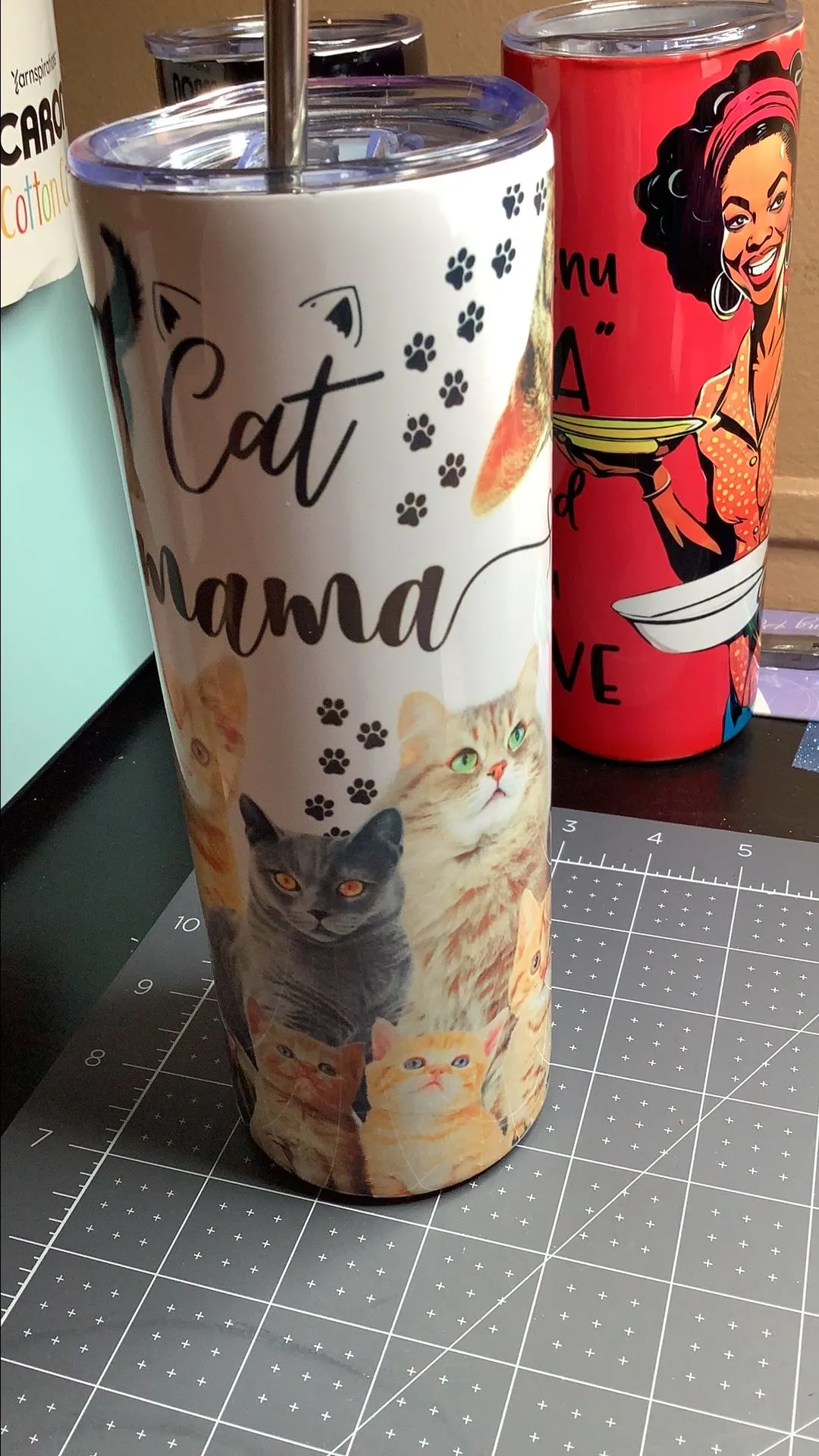 Product image for Cat Mama Tumbler