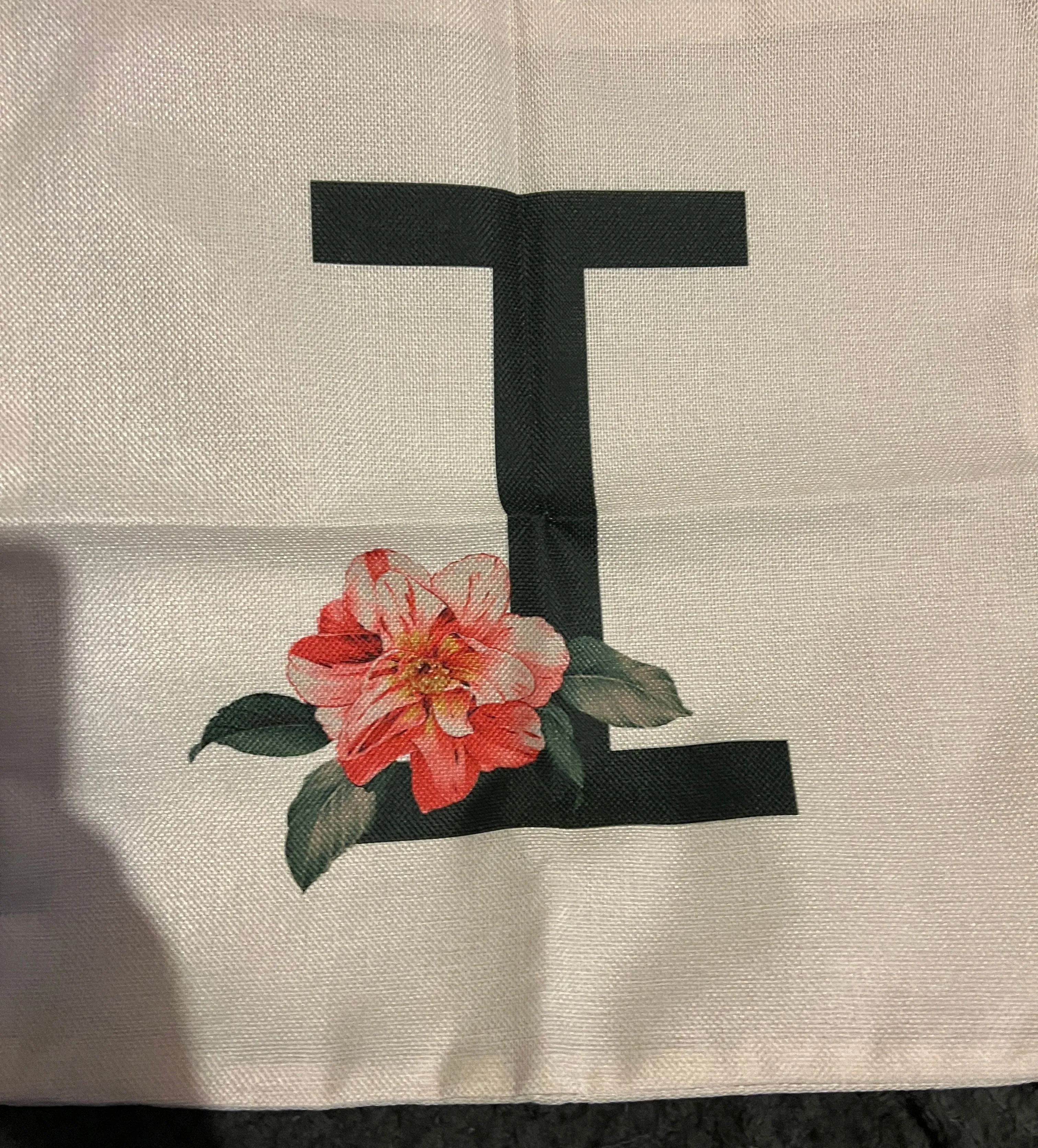 Product image for Pillowcase letter I