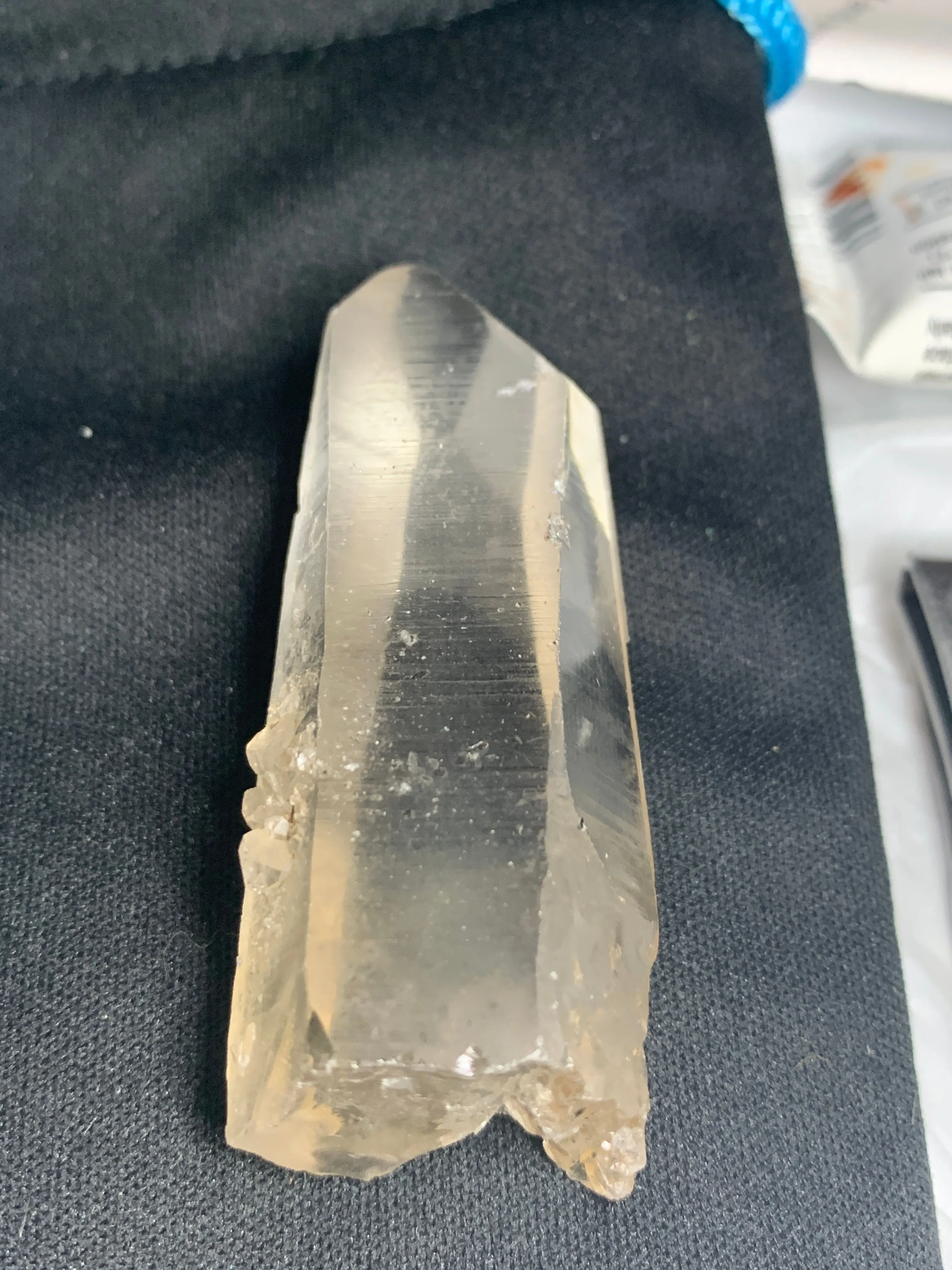 Product image for Large Lemurian Seed Crystal 50 grams 3"