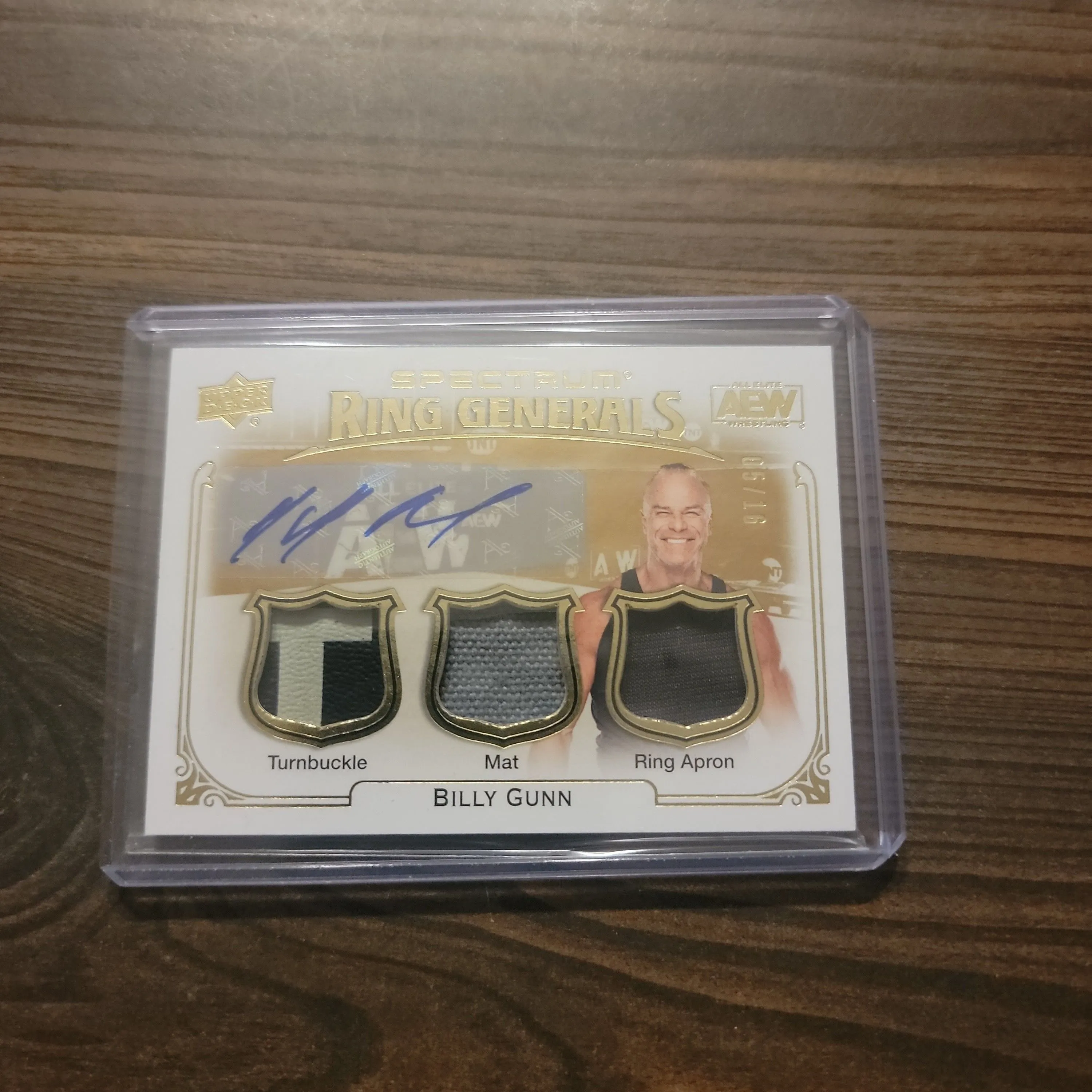 Product image for Billy Gunn Ring Generals Auto /16