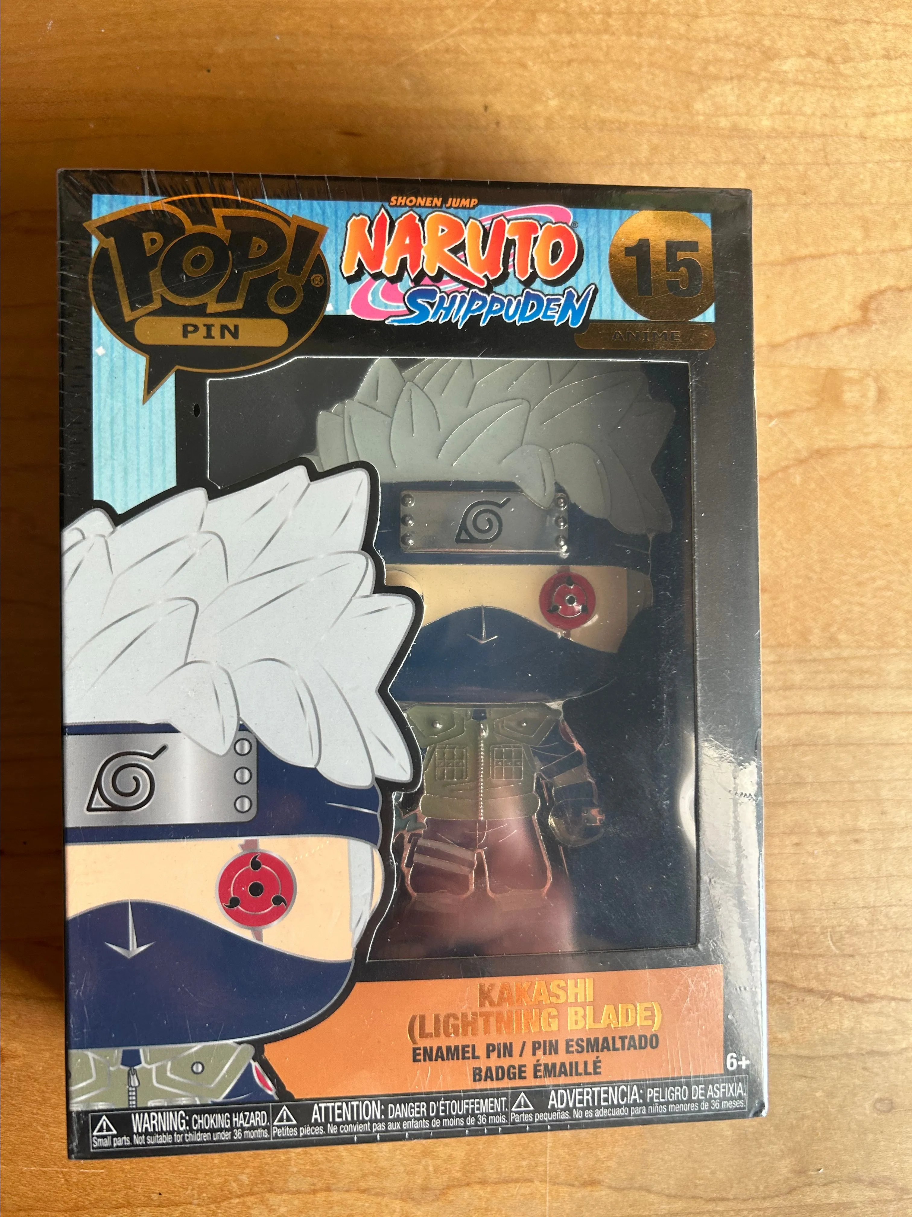 Product image for Kakashi (Lightning Blade) Fig Pin #15