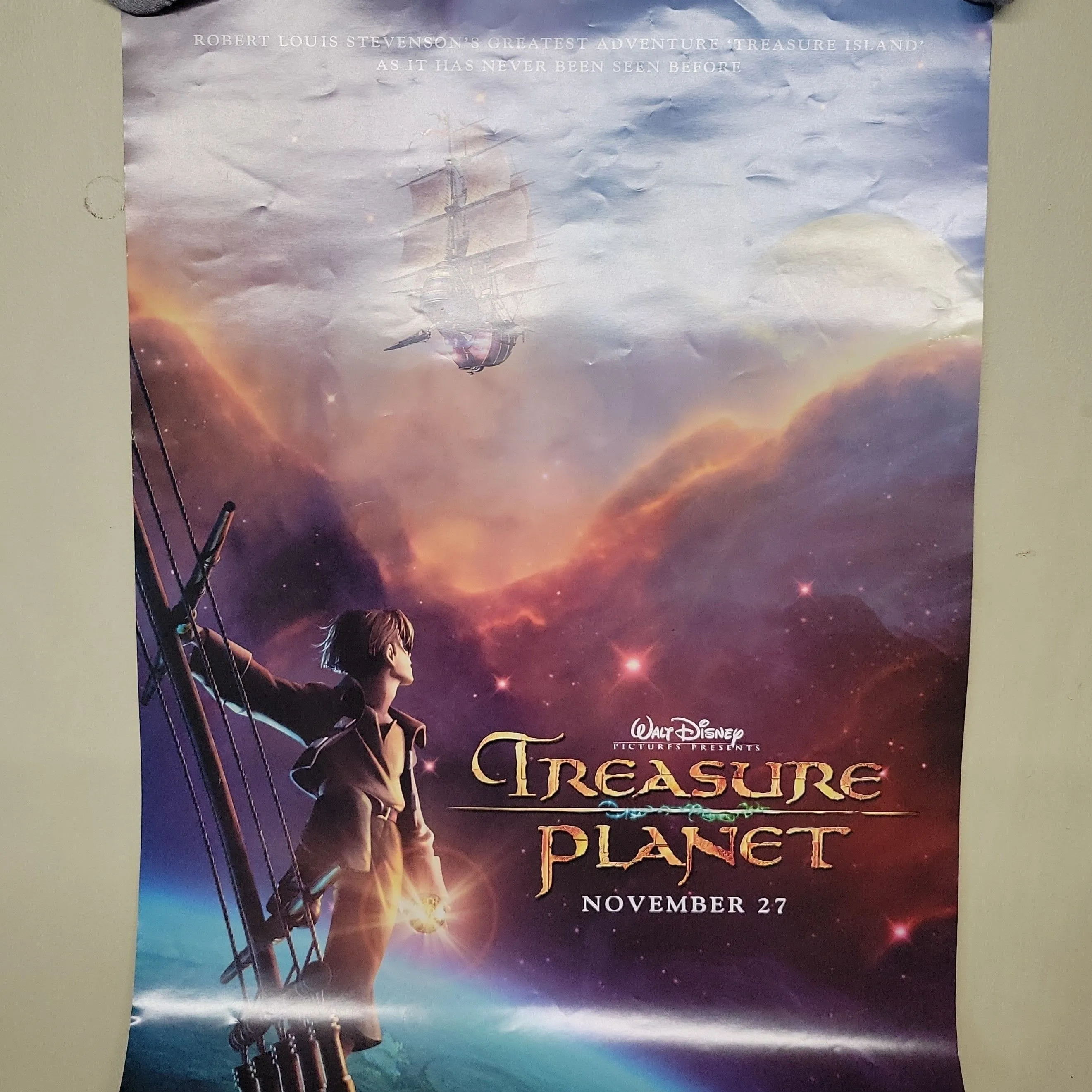 Product image for Treasure Planet/Santa Clause 2 double sided promo poster