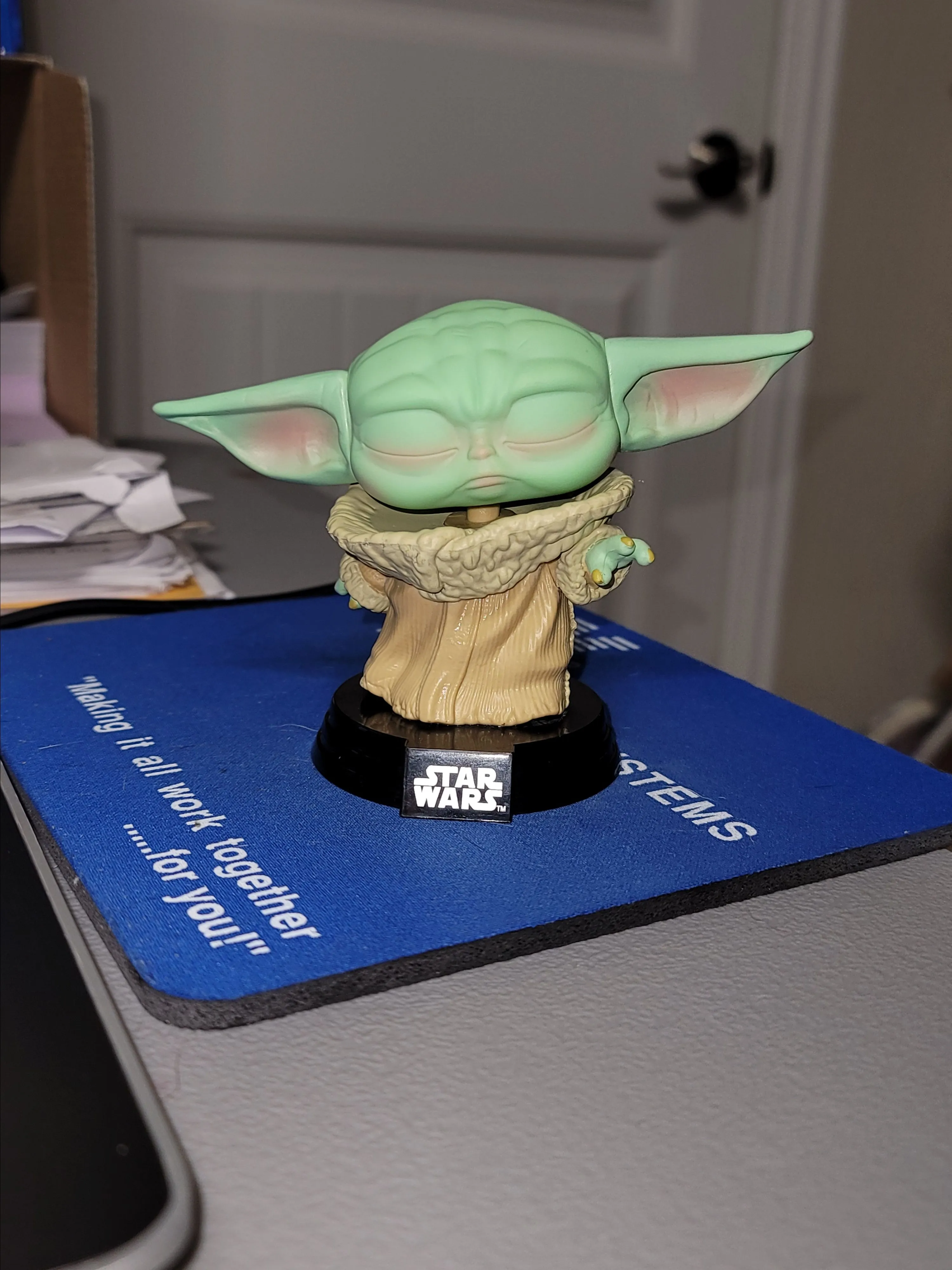 Product image for [OOB] The Child (Wielding Force)(385)(NO BOX!) Bobble-Head Walmart Exclusive | Star Wars TV The Mandalorian