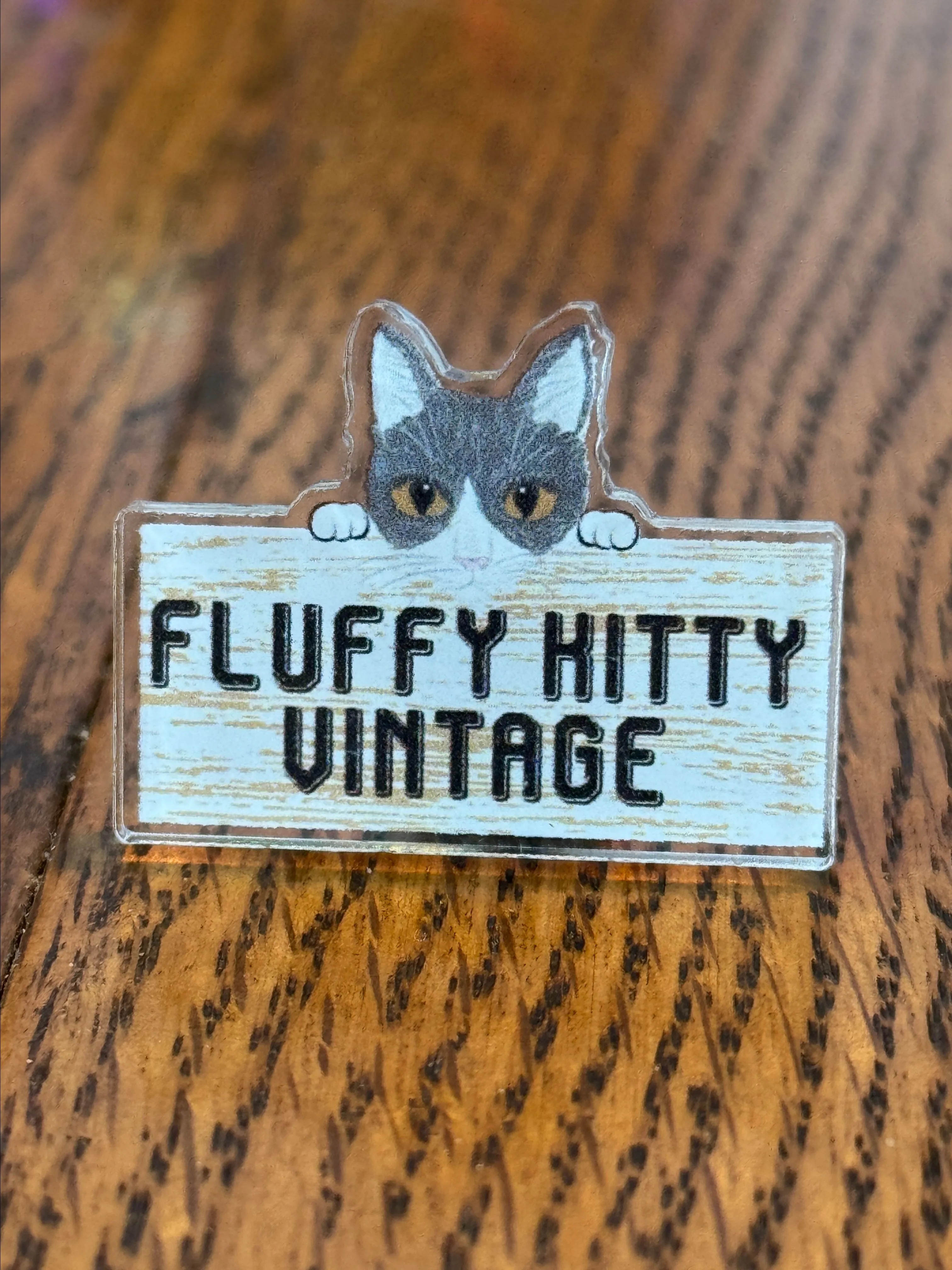 Product image for FKV Small Acrylic Pin