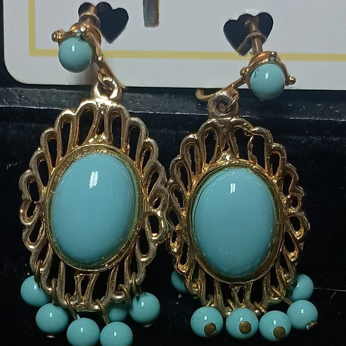 Product image for Turquoise Dangle Clips