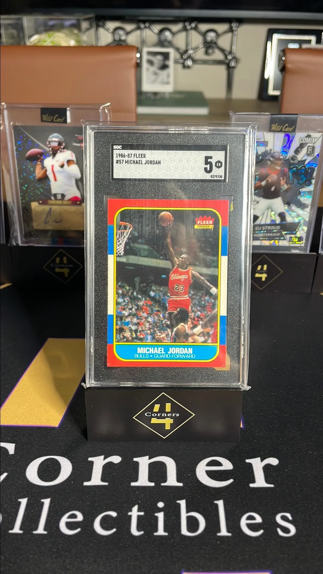 Product image for 1986-87 Fleer Michael Jordan SGC  5