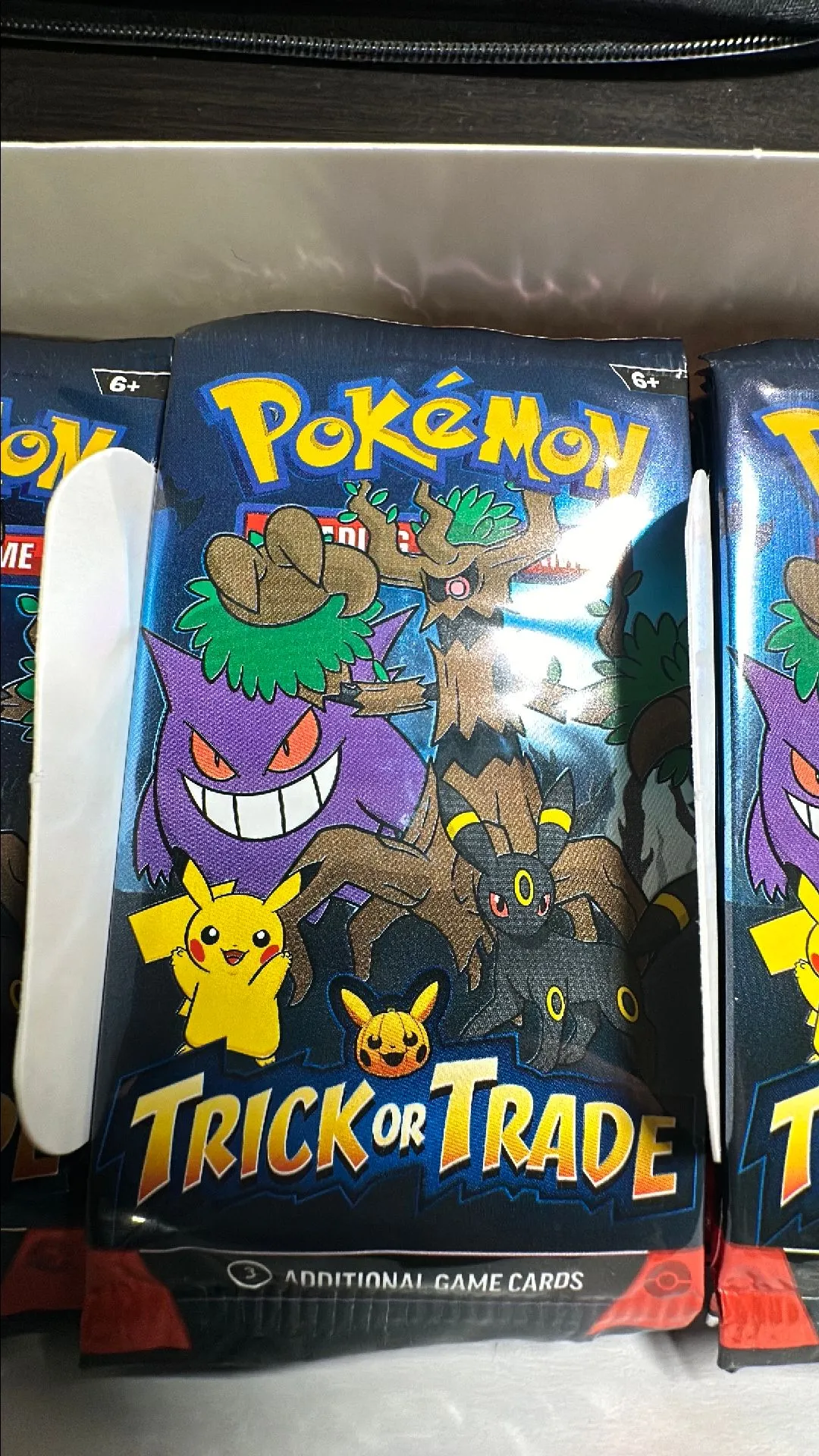 Trick or Trade 1 booster pack 3 cards  Whatnot: Shop, Sell, Connect