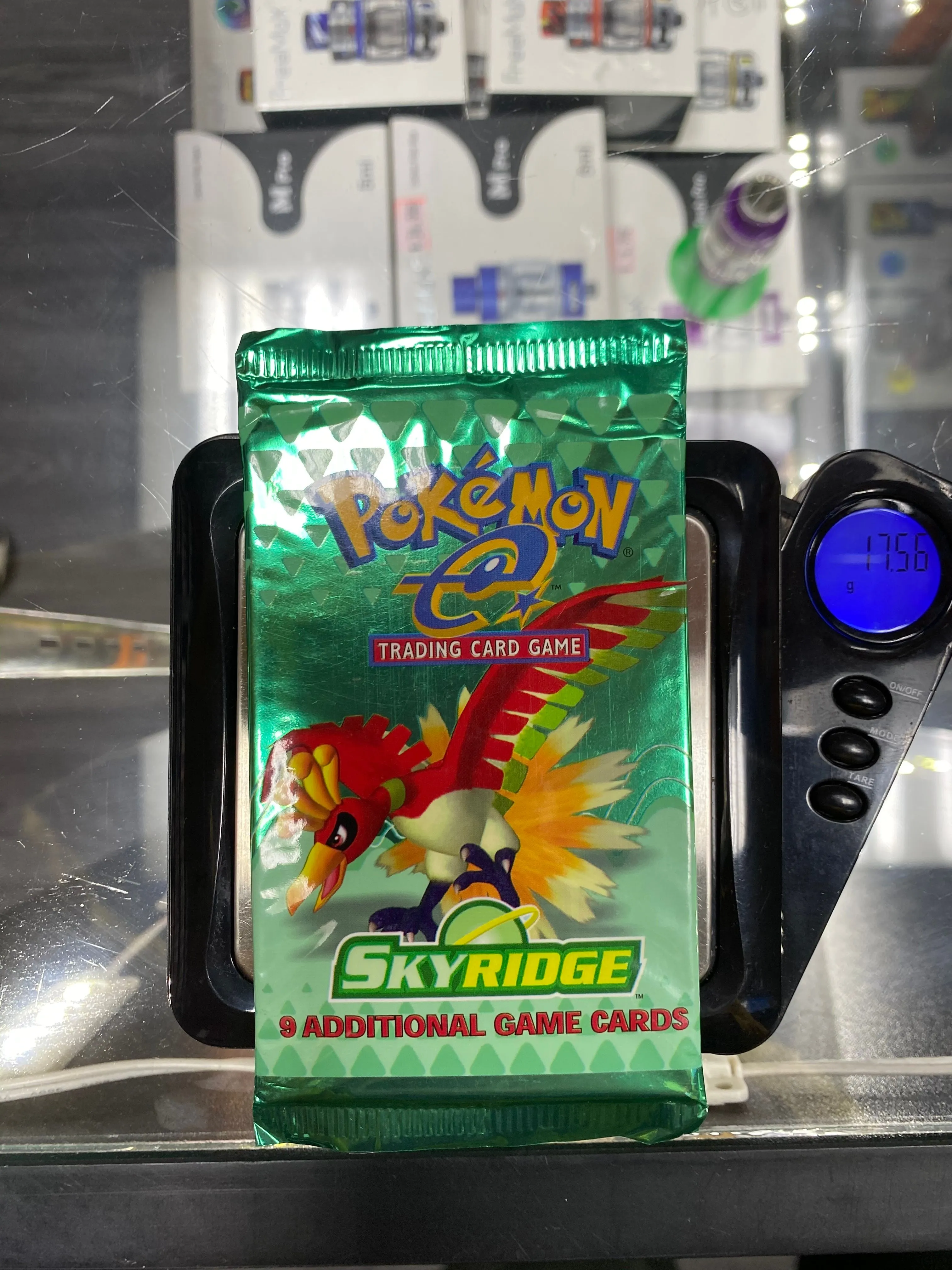 HEAVY 17.56g - Skyridge Booster Pack - Hi-Oh  Whatnot: Shop, Sell, Connect