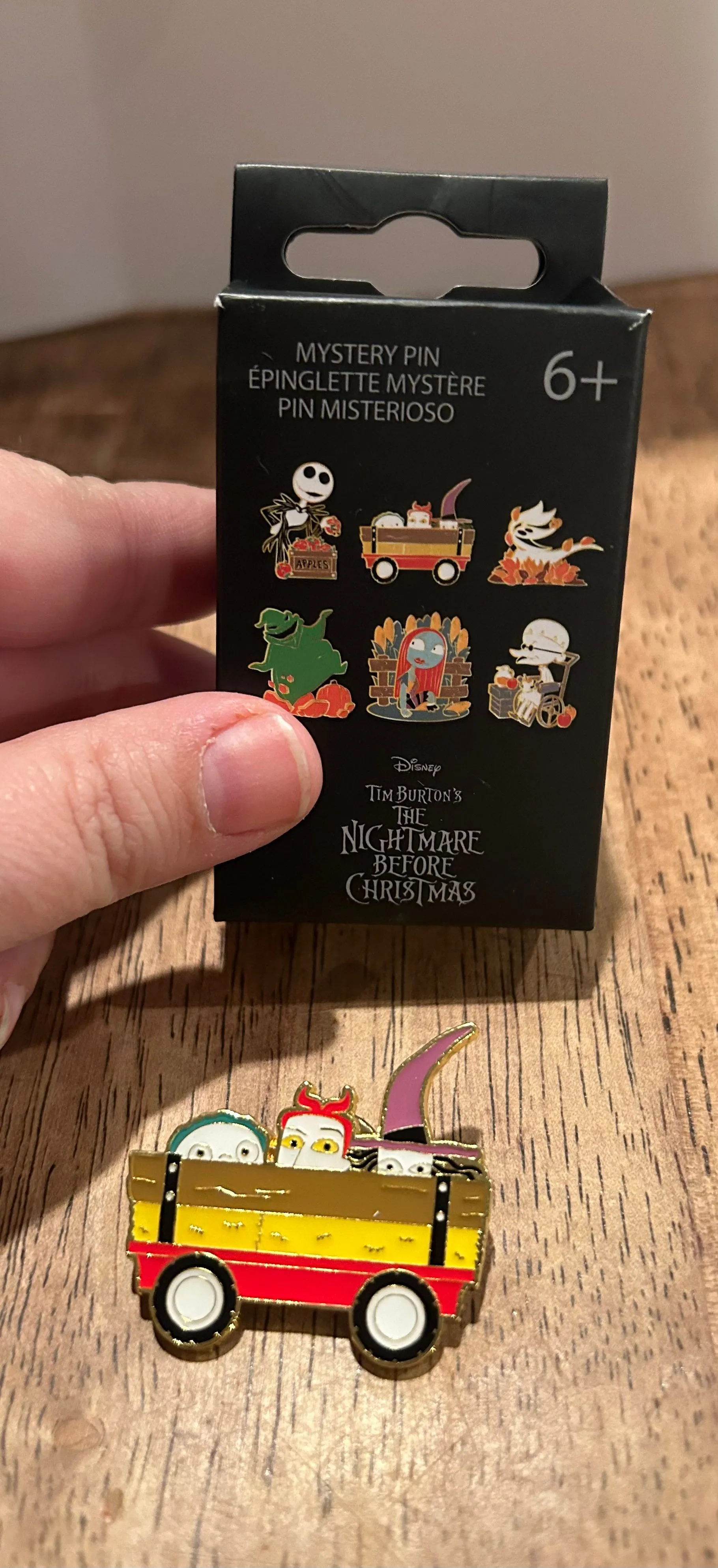 Product image for Disney Nightmare Before Christmas Lock Shock Barrel Pin New