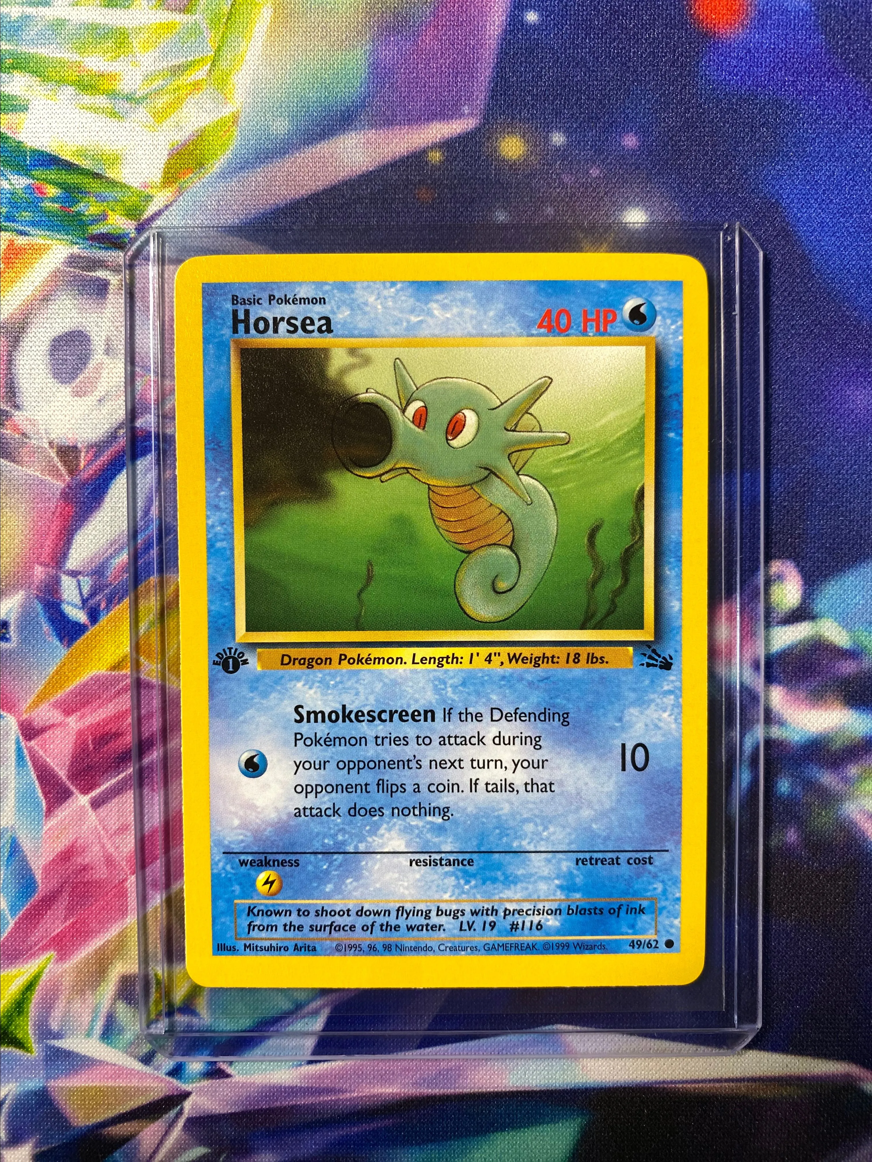 Horsea [1st Edition] - (49/62) Fossil  Whatnot: Shop, Sell, Connect