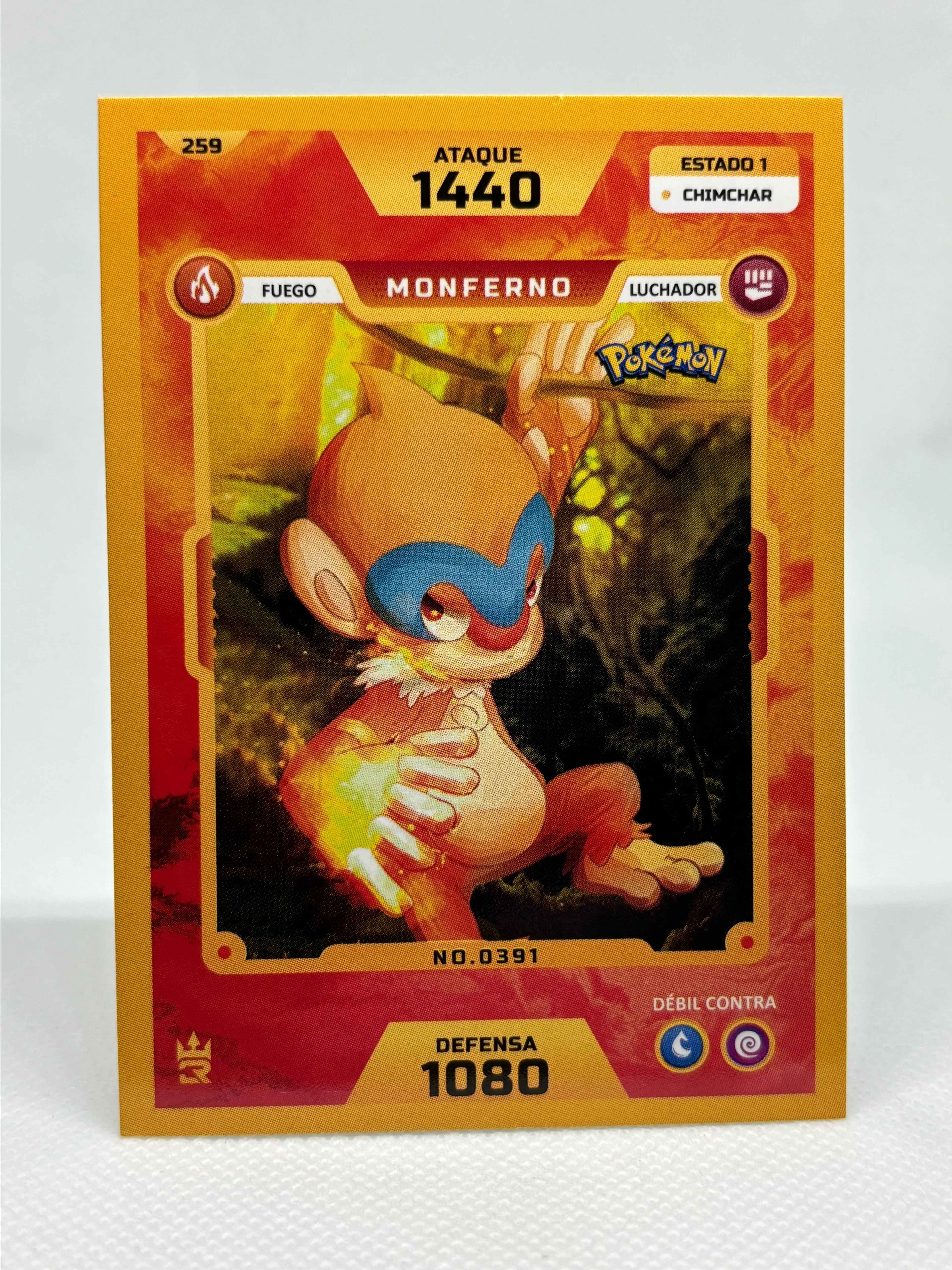Product image for MONFERNO 259 - POKEMON MASTERS TOURNAMENT - Peruvian Pokemon Cards