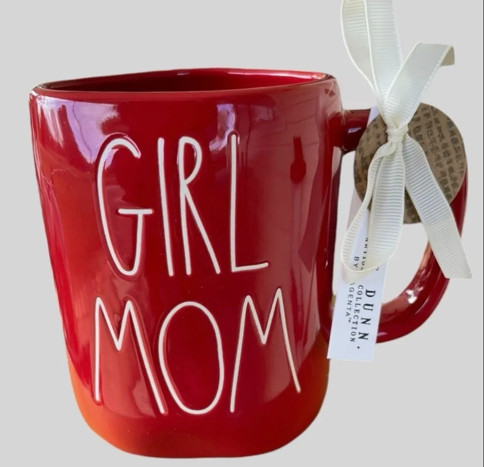 Product image for Rae Dunn Girl Mom 2024 Coffee Cup Mug NEW