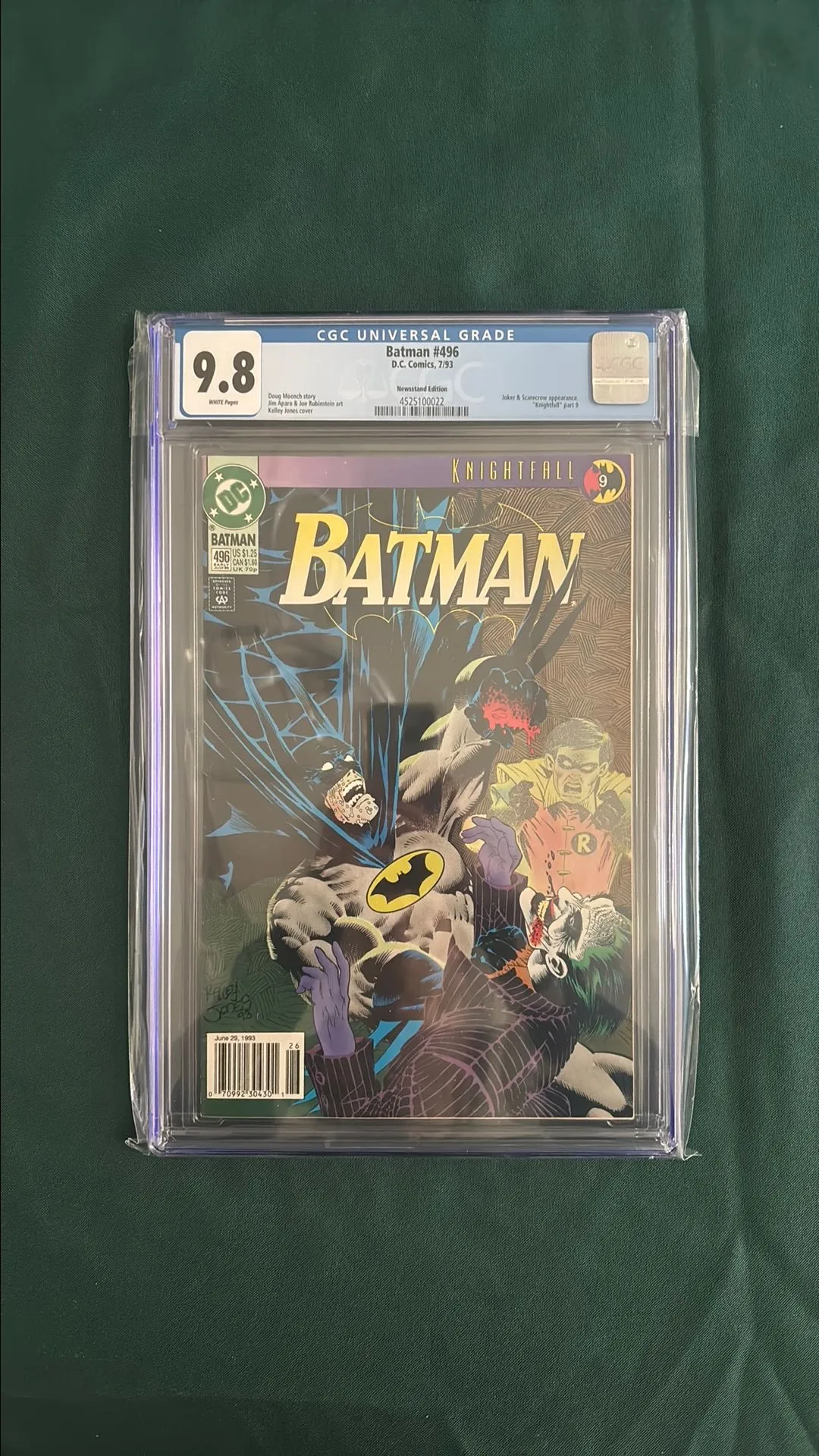 Product image for Batman #496 - Newsstand Edition CGC 9.8