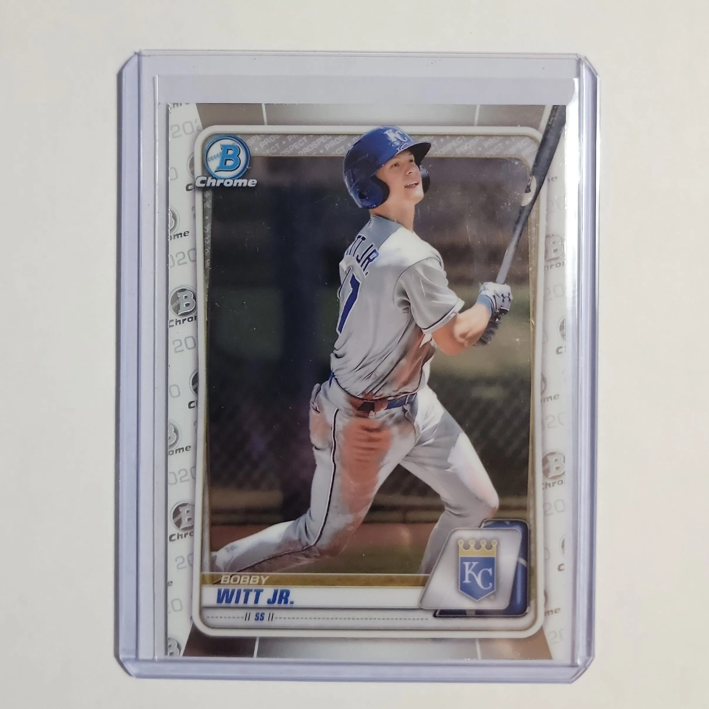 Product image for 2020 Bowman Chrome Bobby Witt Jr. Bowman Chrome Draft: Kansas City Royals