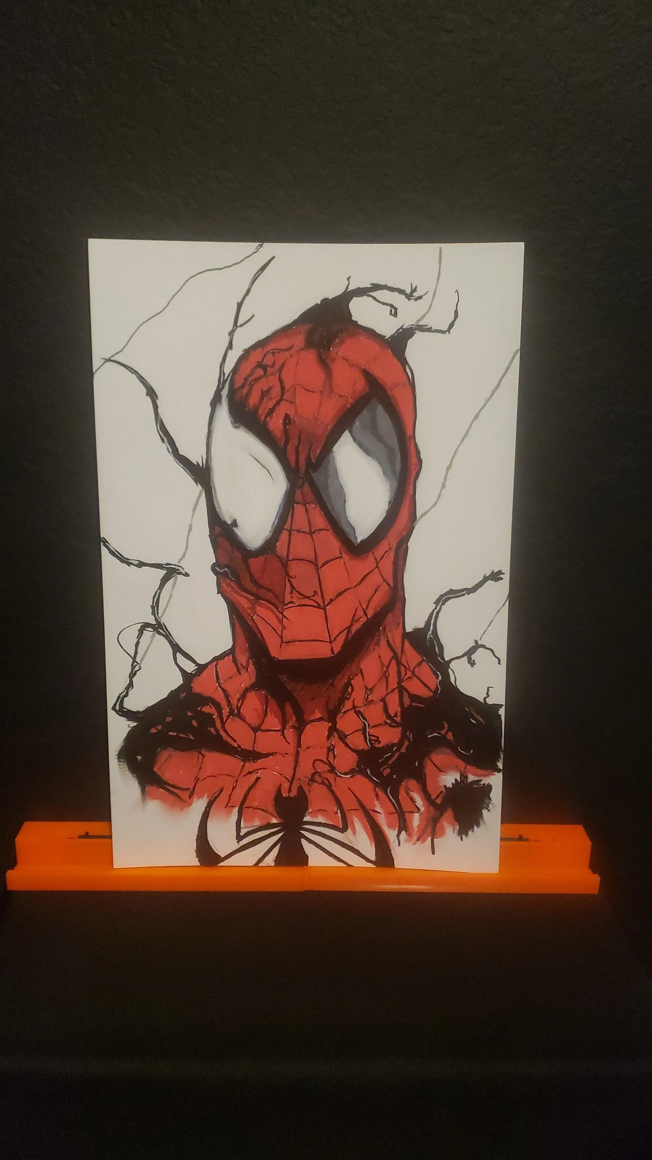 Product image for 11x17 Bristol Sketch - Venomized Spider-man 