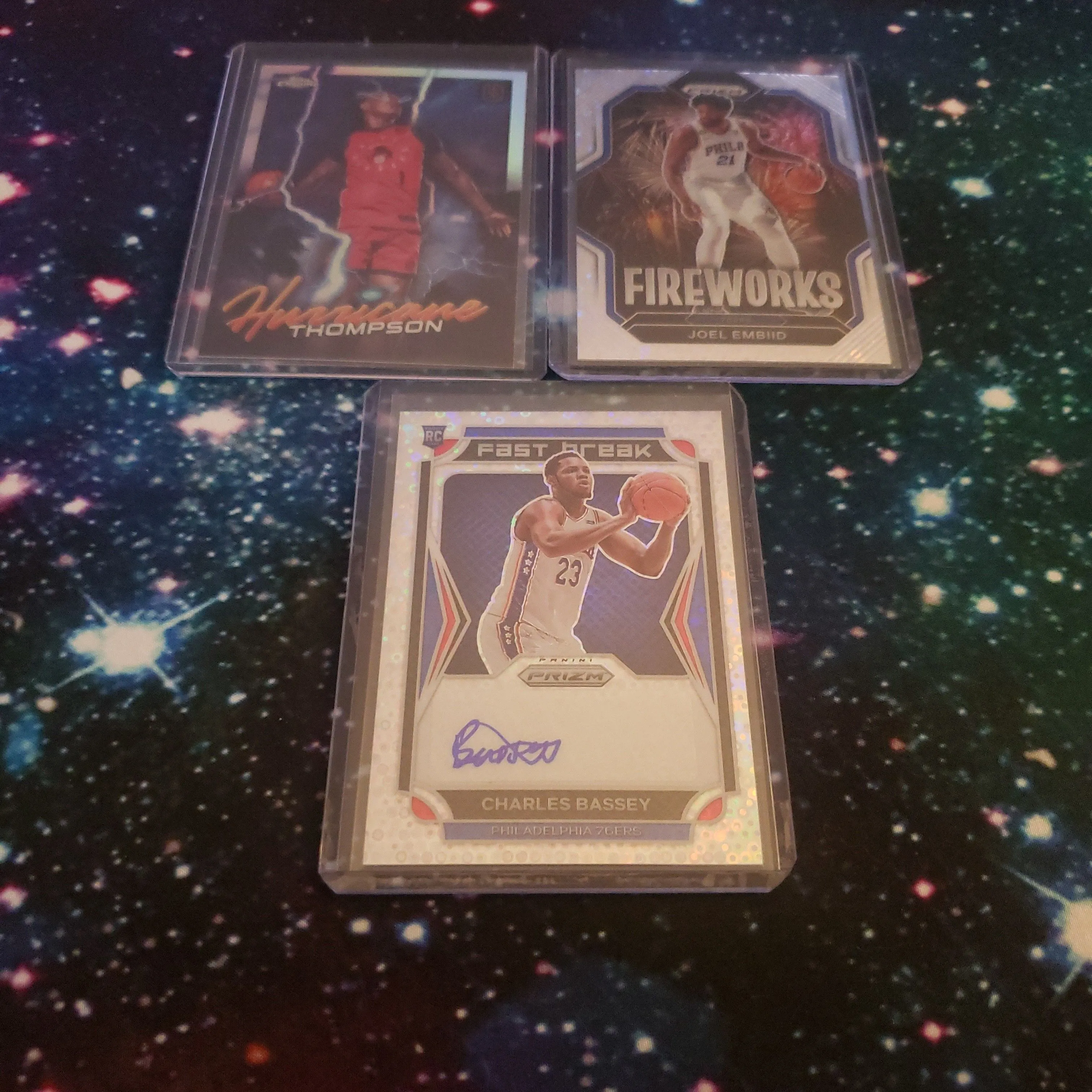 Product image for 2022 - 2023 NBA Lot Joel Embiid, Amen Thompson & Charles Bassey