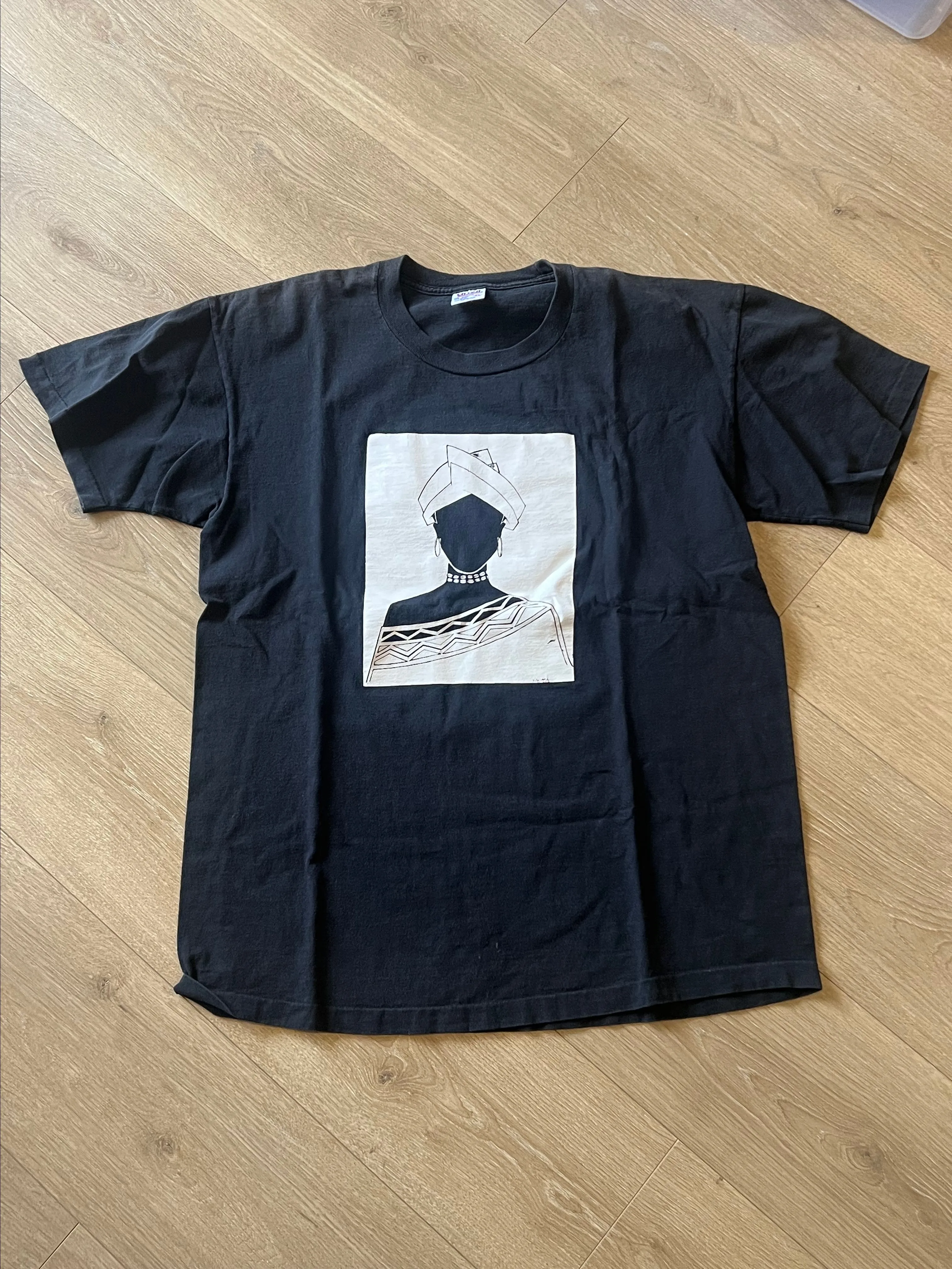 Product image for Vintage Titles of a Black Woman Single Stitch Shirt Size Large/XL