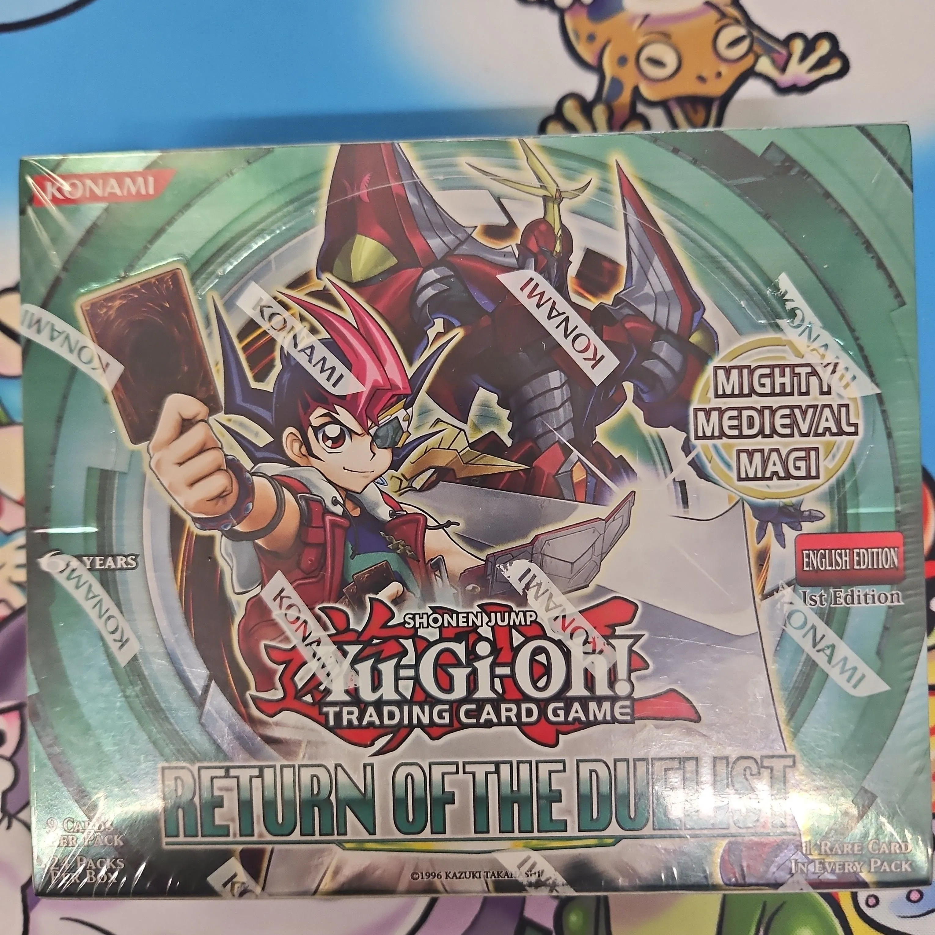 return of the duelist booster box Amazon.com: Konami Yu-Gi-Oh Duelist's Advance 1st Edition Box – Trading  Card Game Booster Set : Toys & Games main image 1