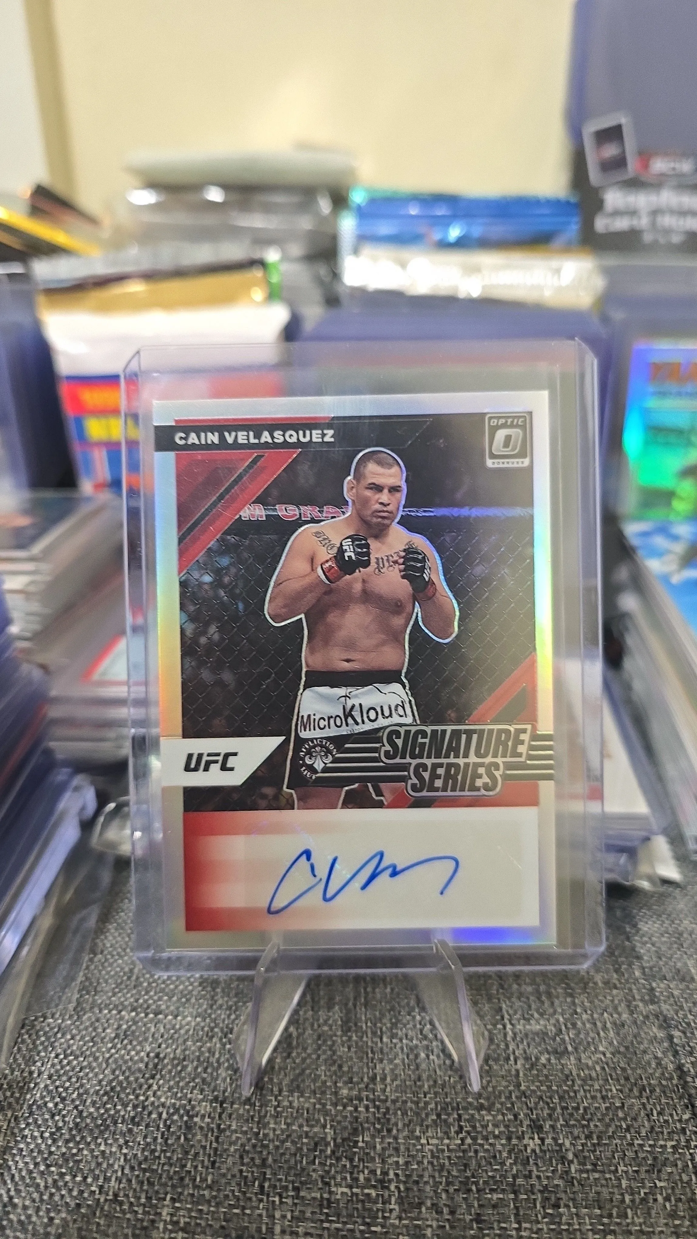 Product image for 2022 Optic Signature Series CAIN VELASQUEZ #SS-CVL
