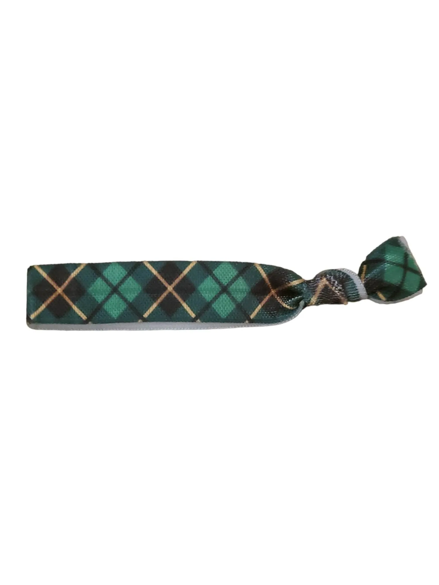 Product image for Green Plaid Hair Tie