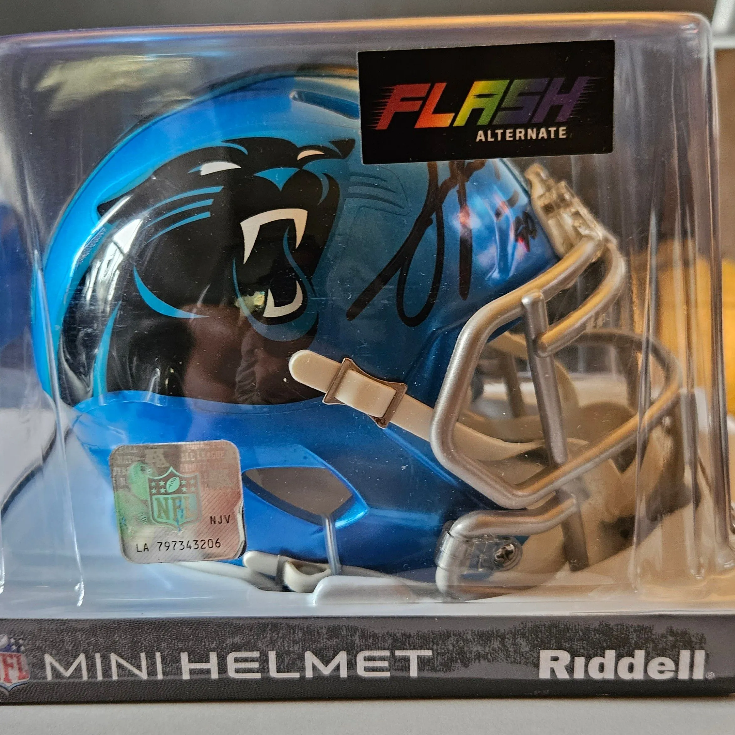 Product image for Julius Pepper Speed Flash Autograpghed Mini Helmet