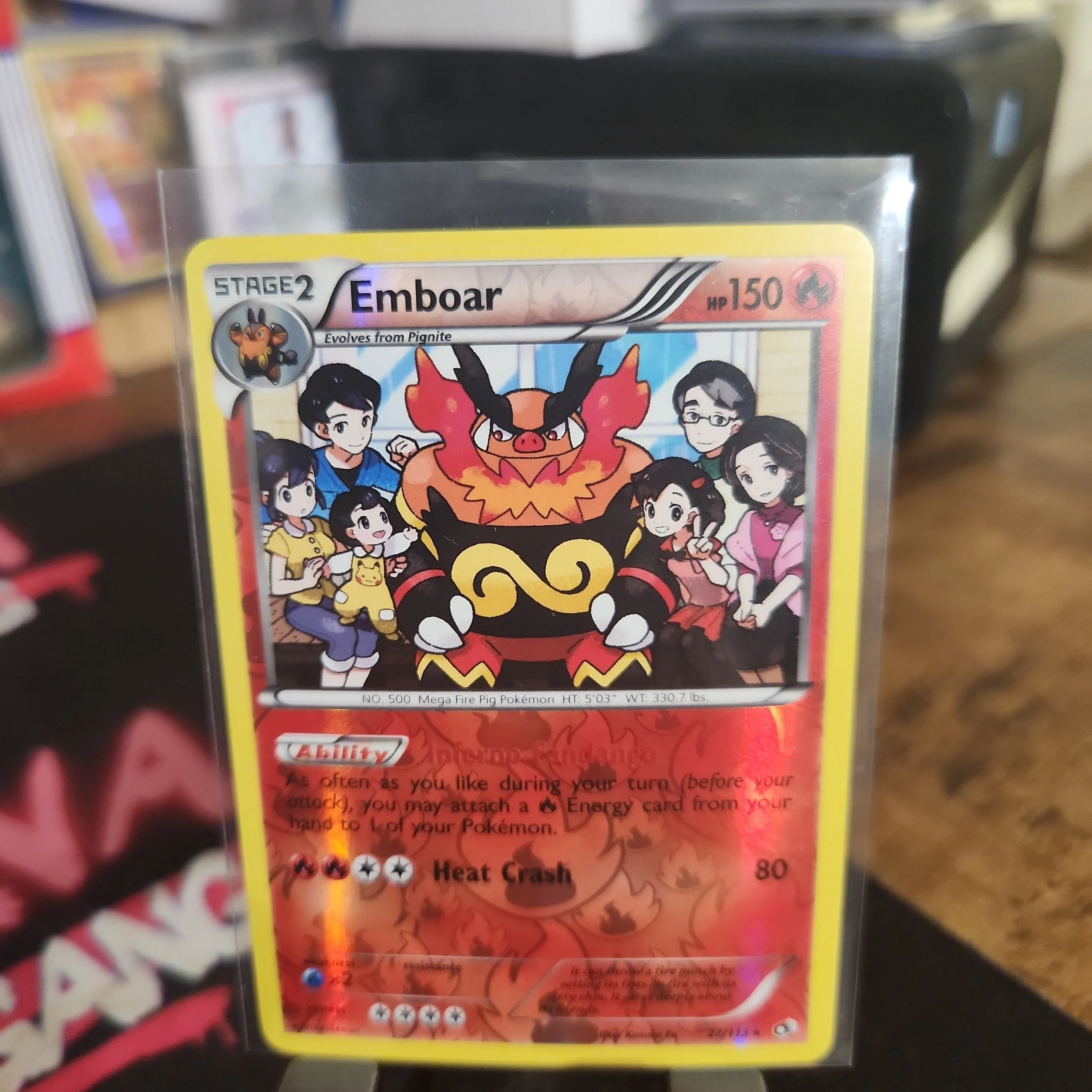 LP Emboar 27/113 Legendary Treasures Holo  Whatnot: Shop, Sell, Connect
