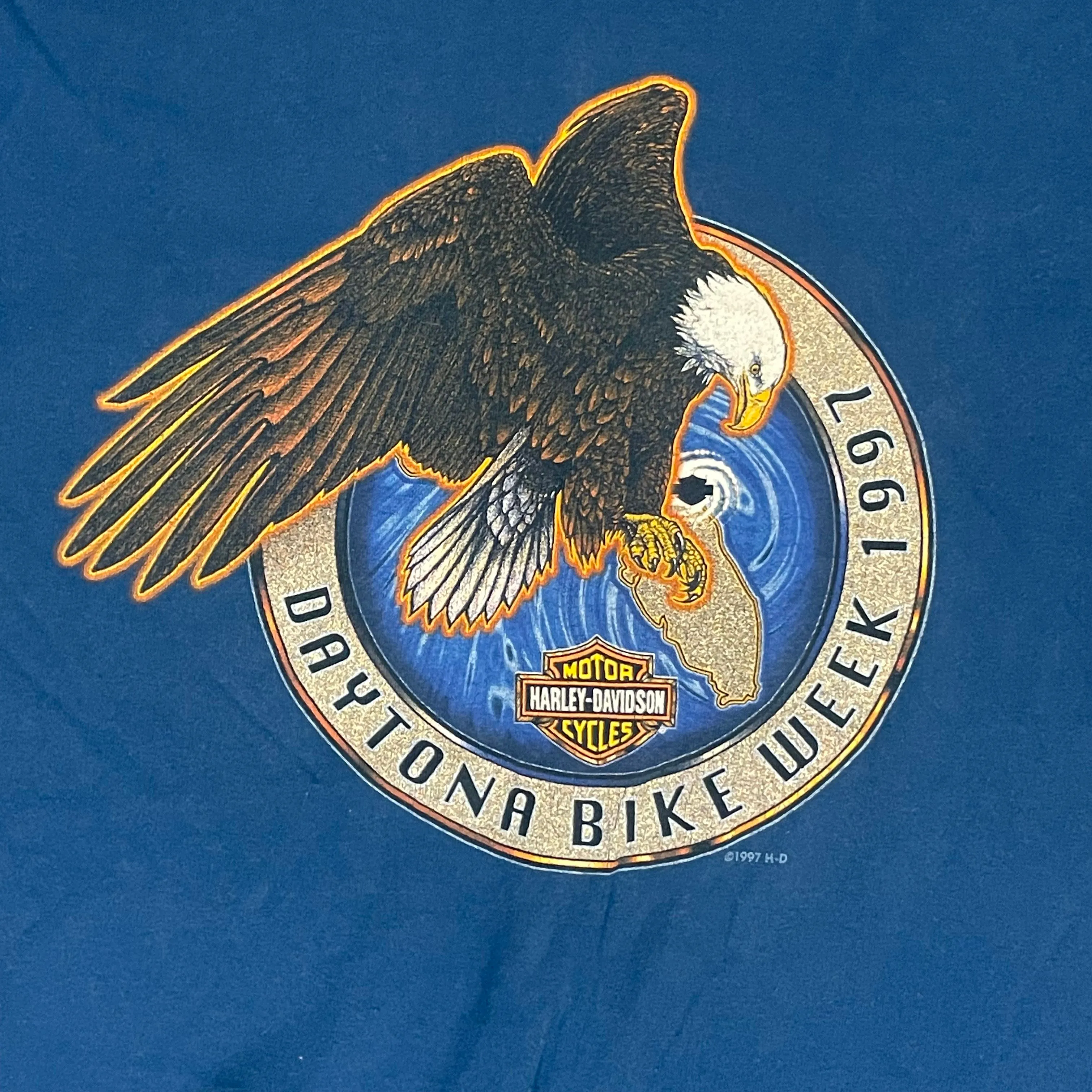 Product image for 1997 Harley-Davidson Bike week single stitch