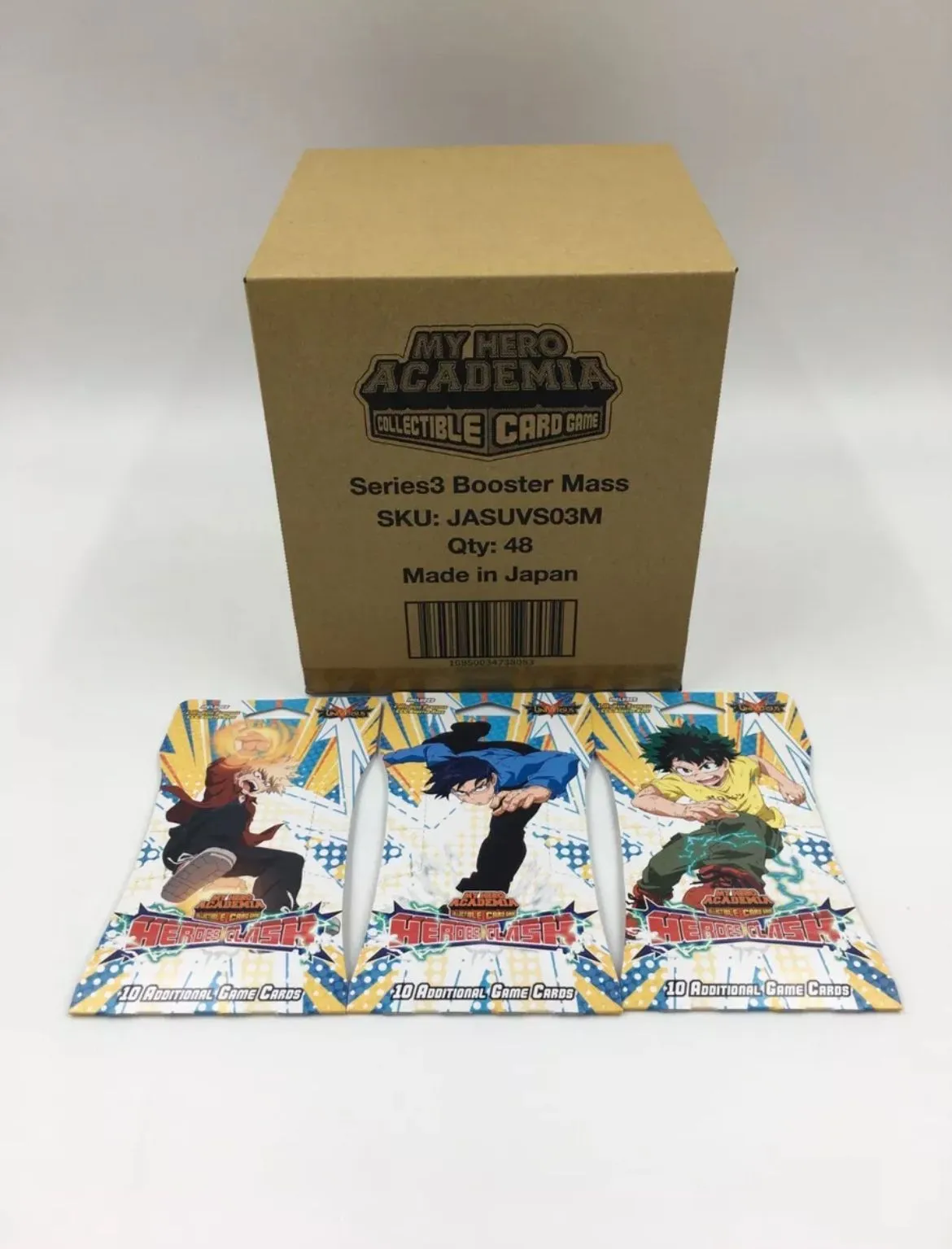 Universes TCG-My Hero Academia CCG-Heroes Clash Sleeved Booster Pack Case  Of 48  Whatnot: Shop, Sell, Connect