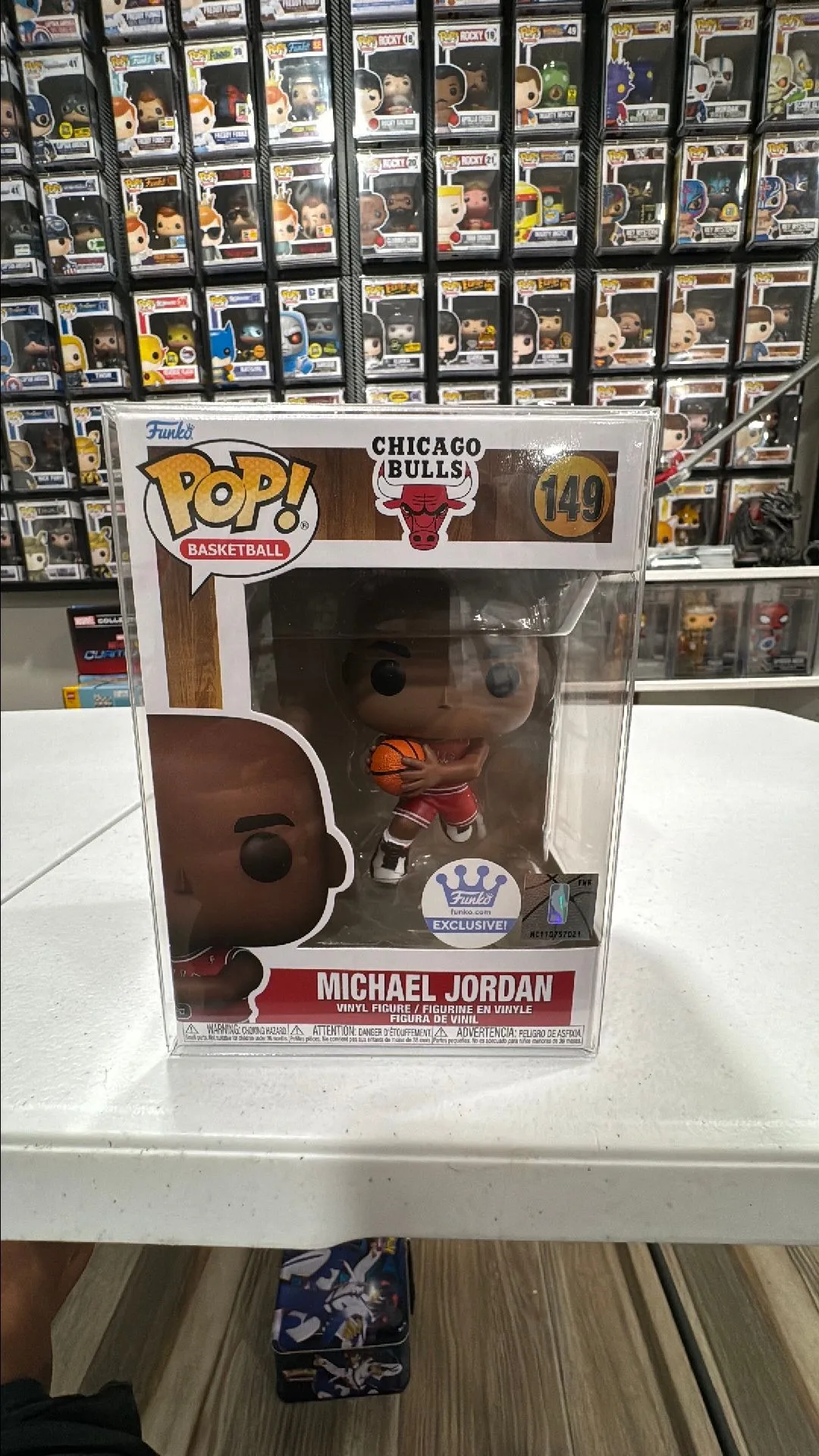 Product image for Michael Jordan Bulls #45 (Away) | Funko Exclusive