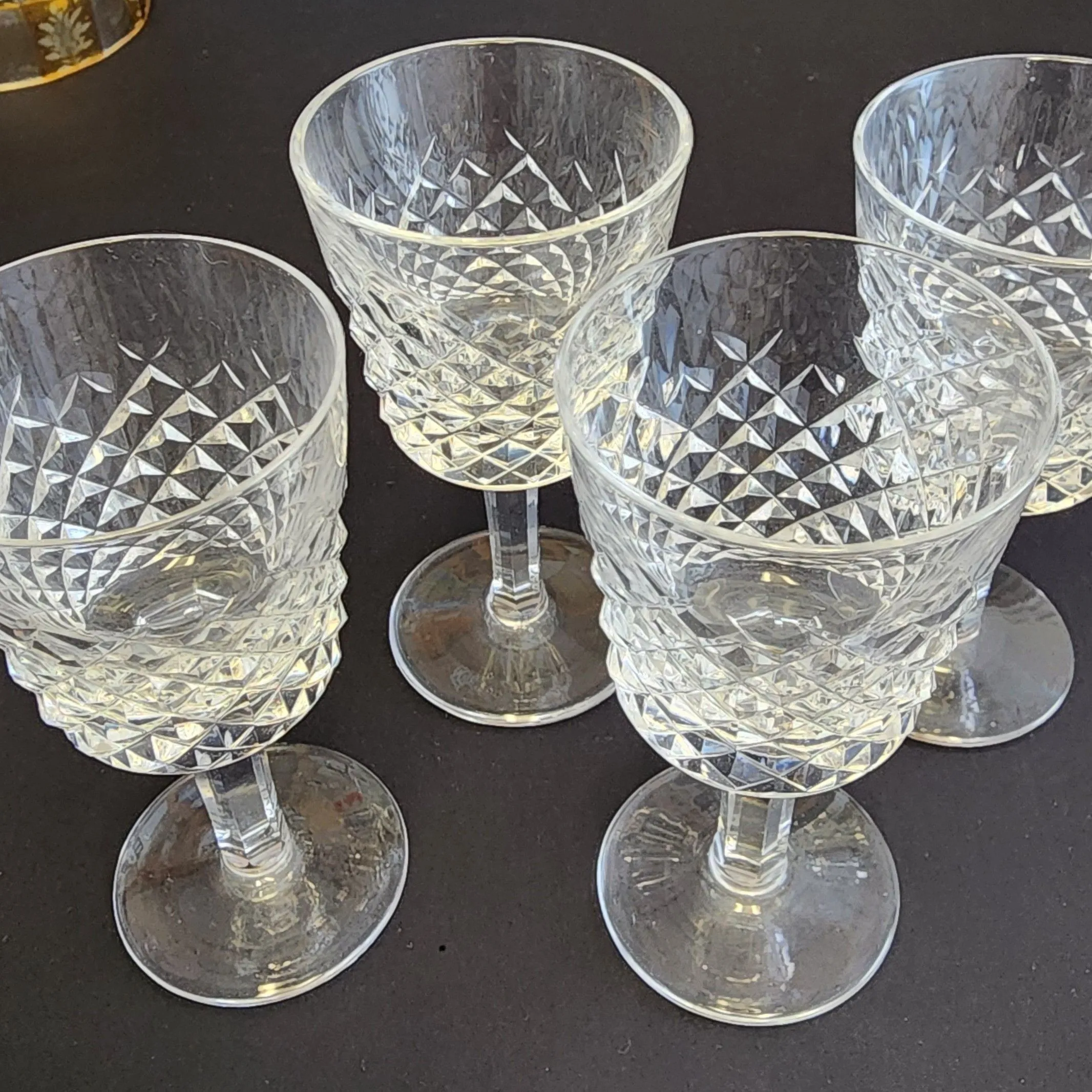 Product image for 4 piece Signed Waterford Alana port glass 